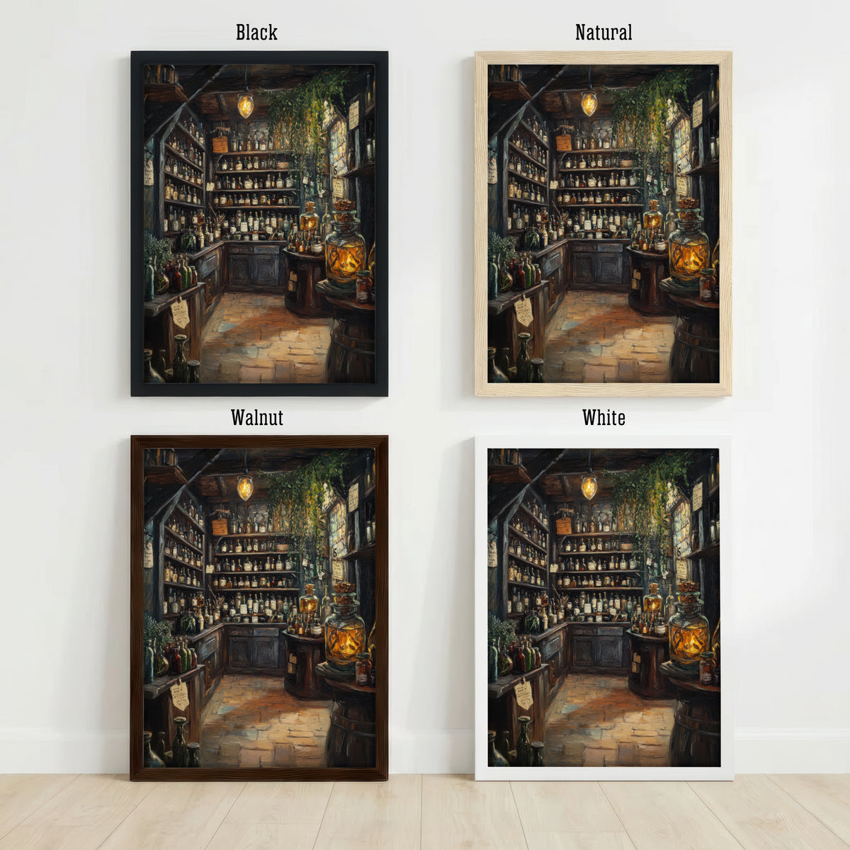 Vintage Apothecary Shop Art Print