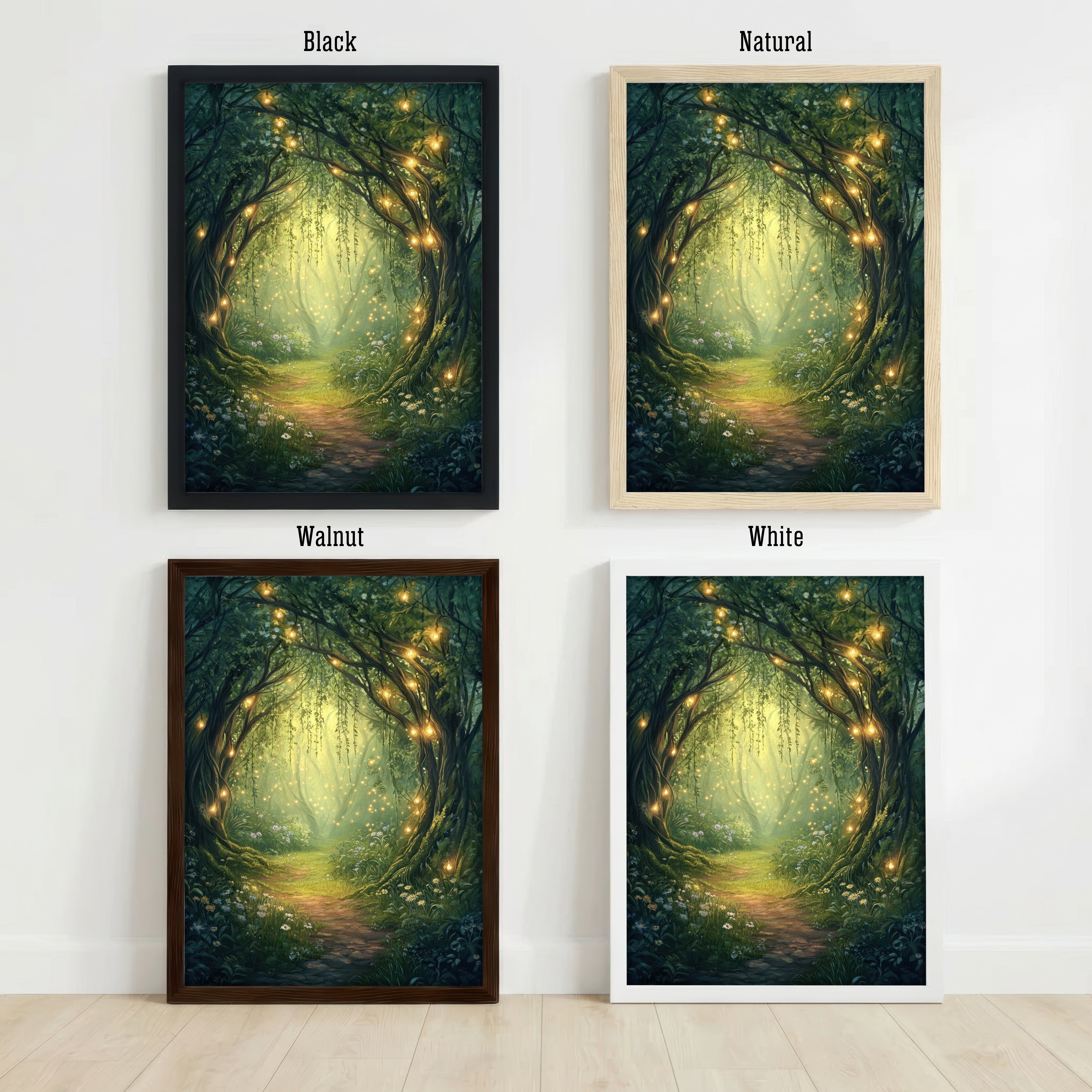 Enchanted Forest Path Art Print