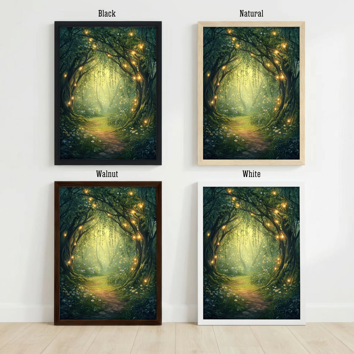 Enchanted Forest Path Art Print