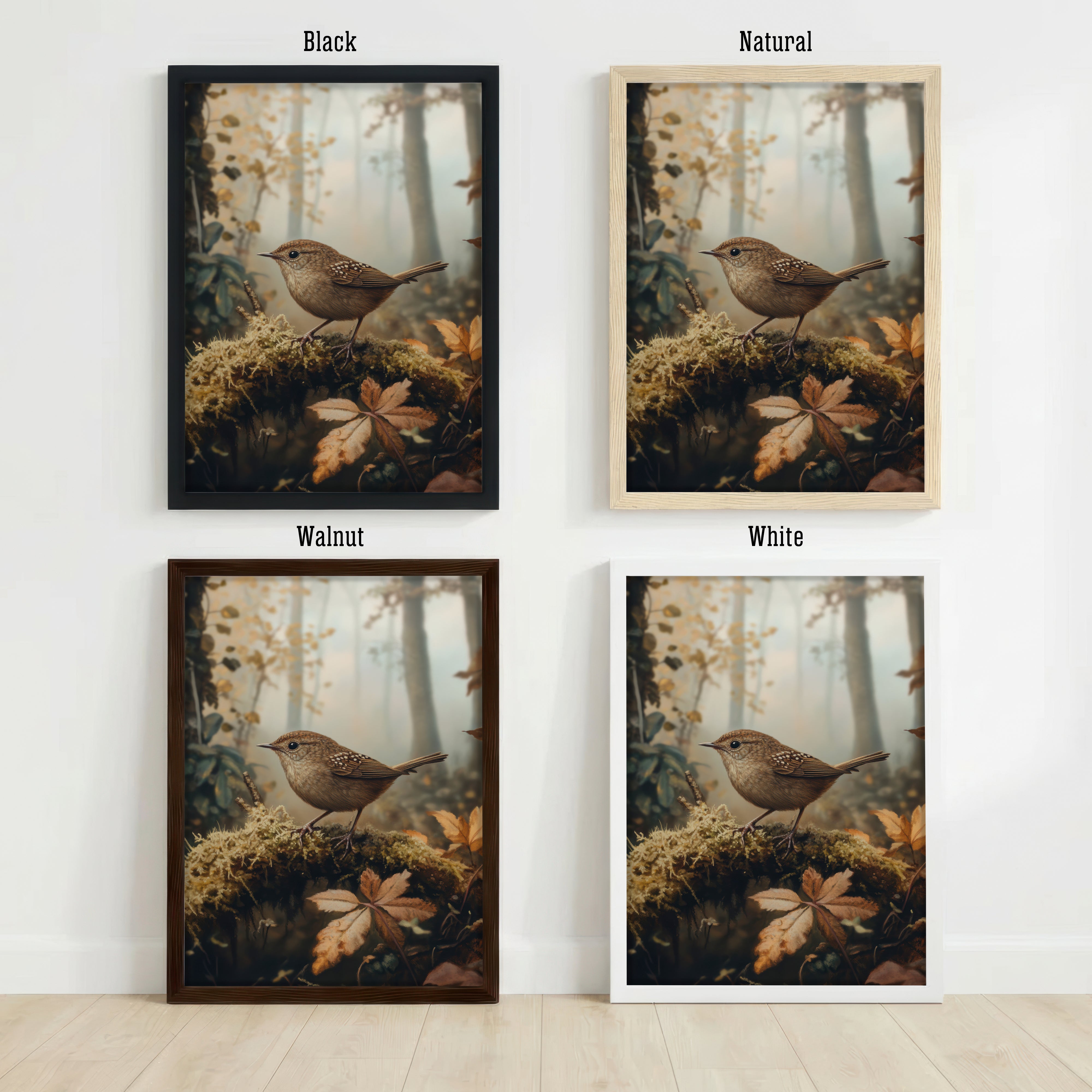 Woodland Songbird Art Print