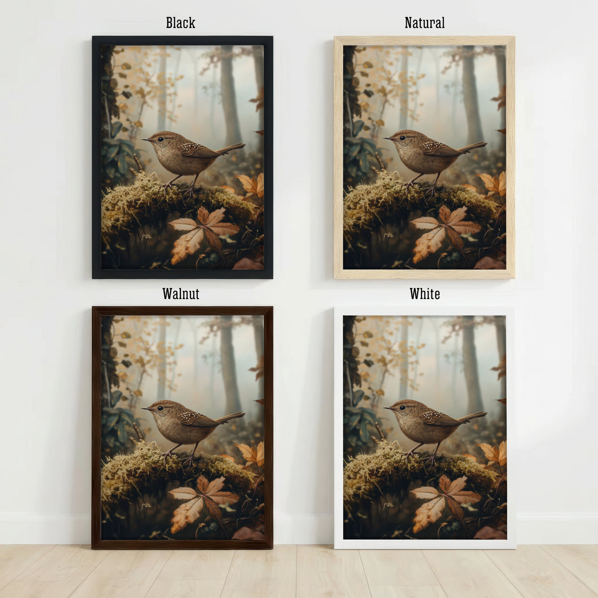 Woodland Songbird Art Print