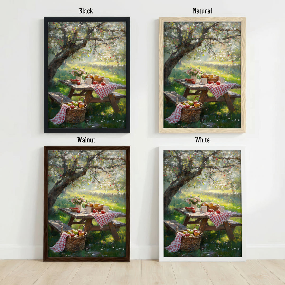 Garden Picnic Still Life Art Print