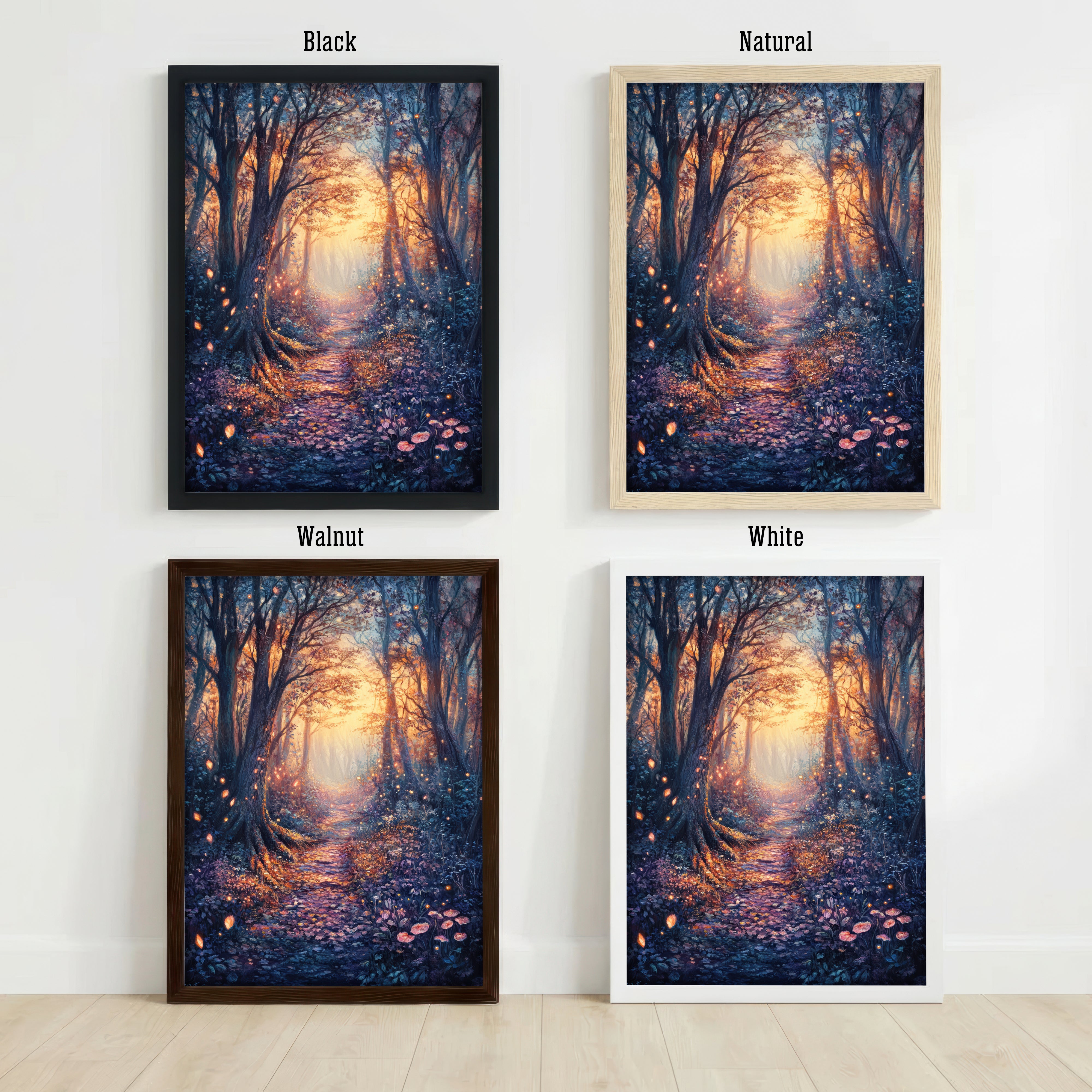 Enchanted Forest Path Art Print