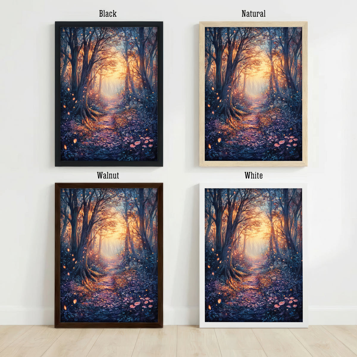 Enchanted Forest Path Art Print