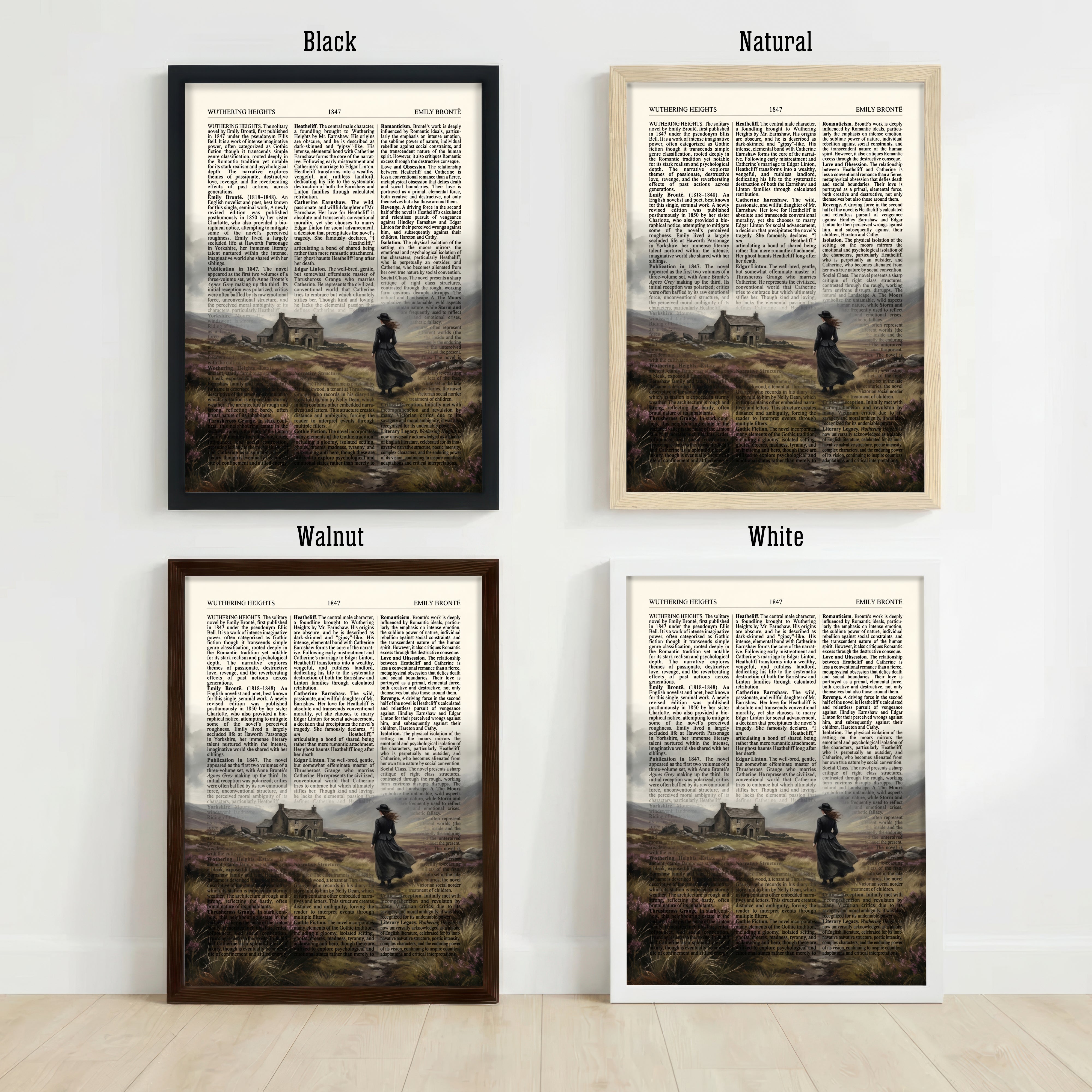 Wuthering Heights Gothic Art Print