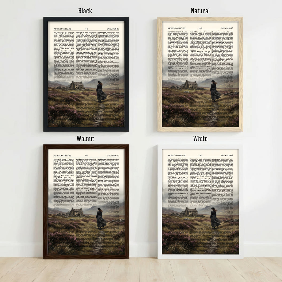 Wuthering Heights Gothic Art Print