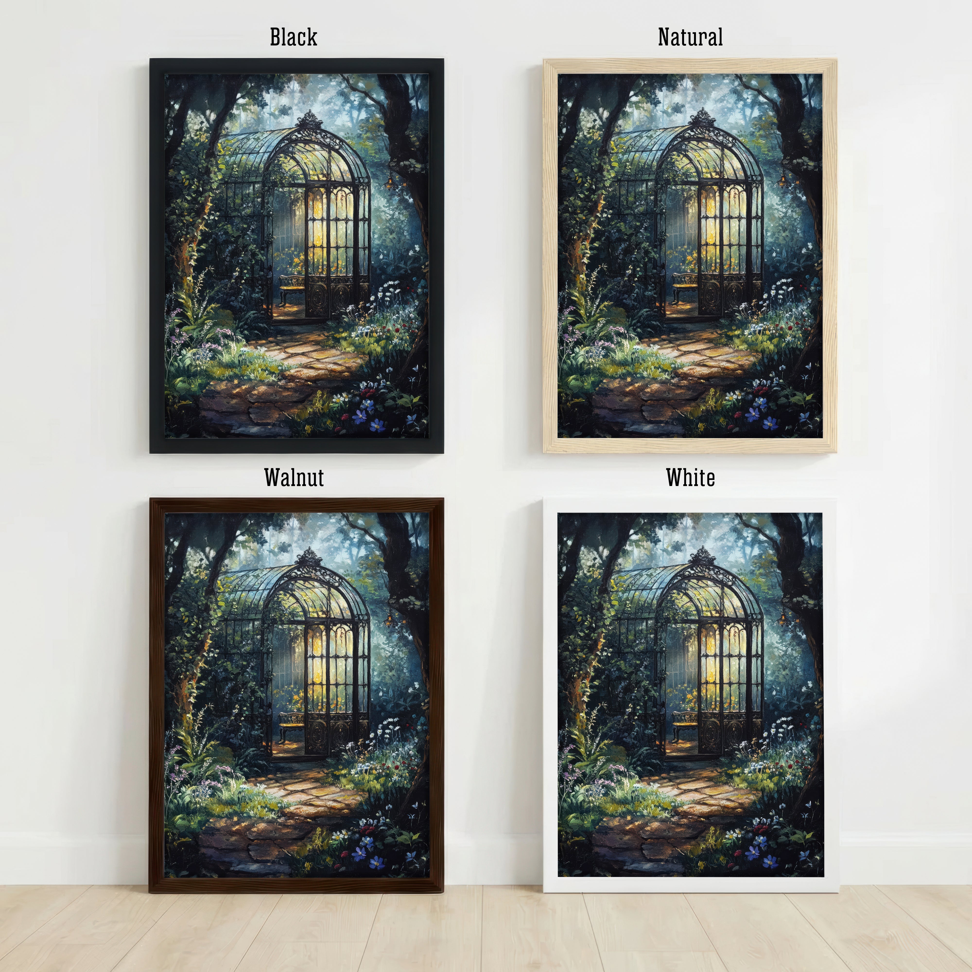 Enchanted Forest Conservatory Art Print