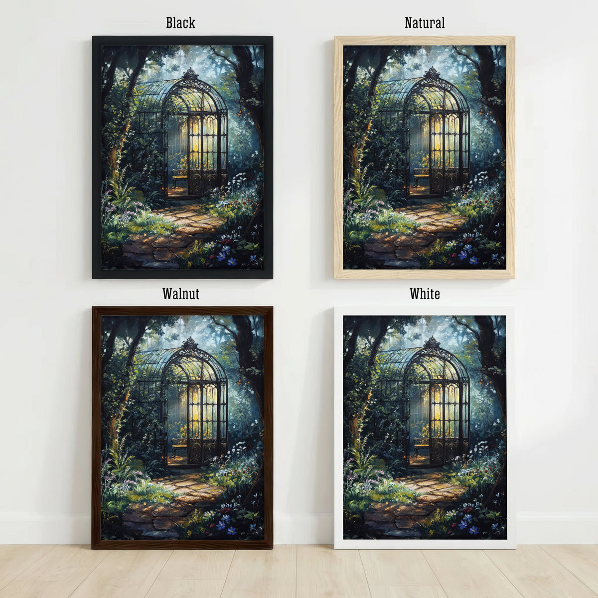 Enchanted Forest Conservatory Art Print