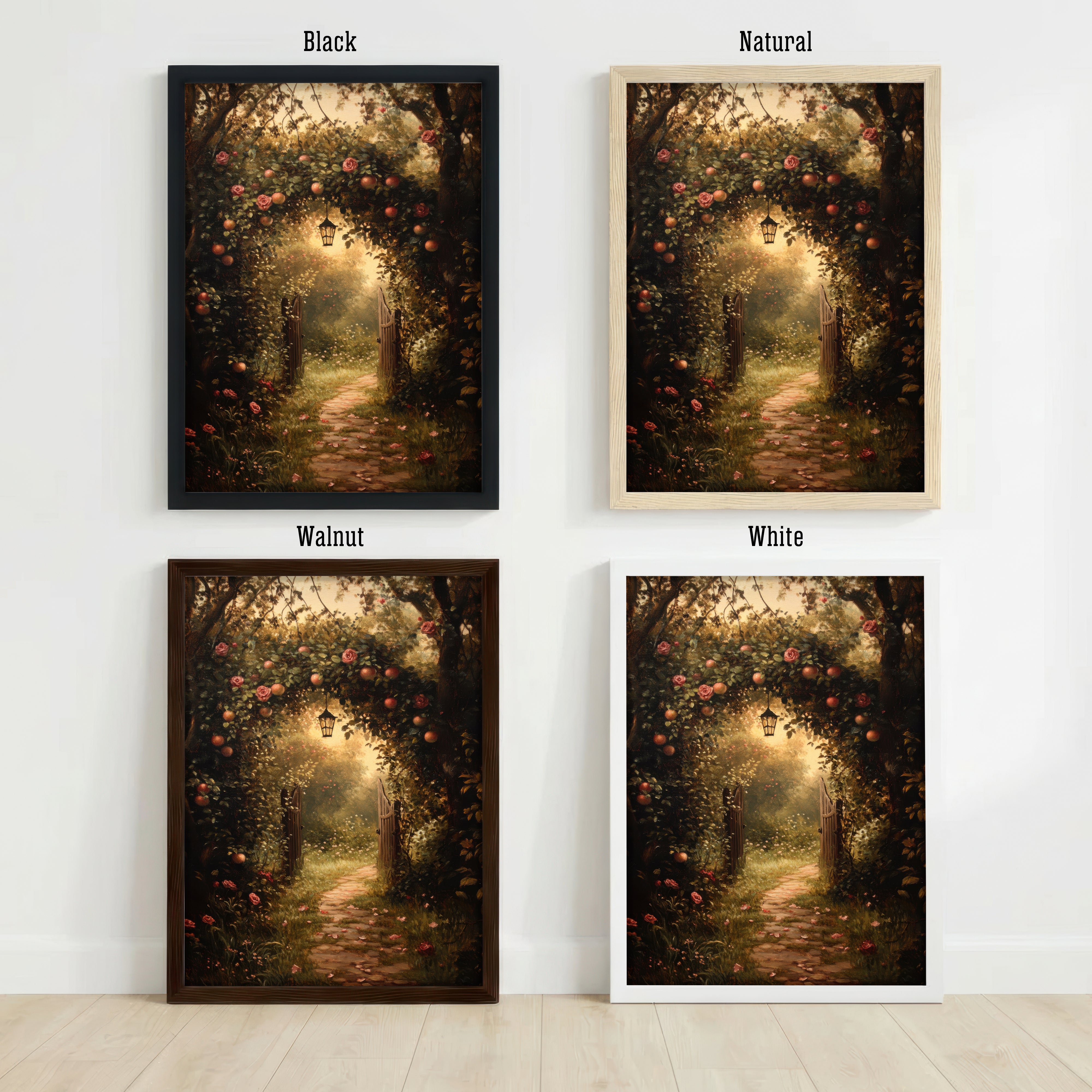 Secret Garden Path Art Print
