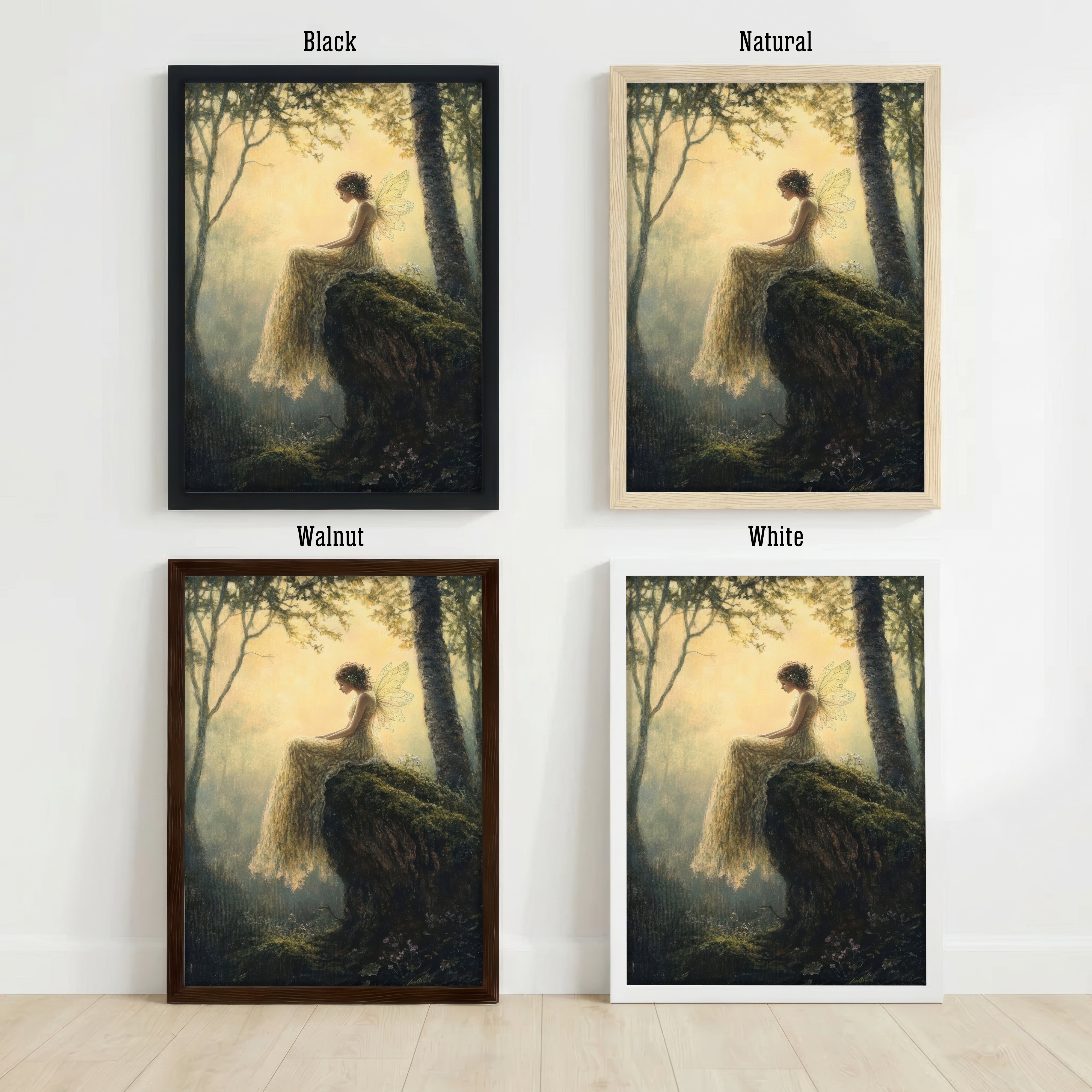 Woodland Fairy Fantasy Art Print