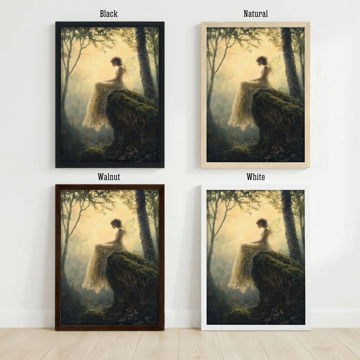 Woodland Fairy Fantasy Art Print