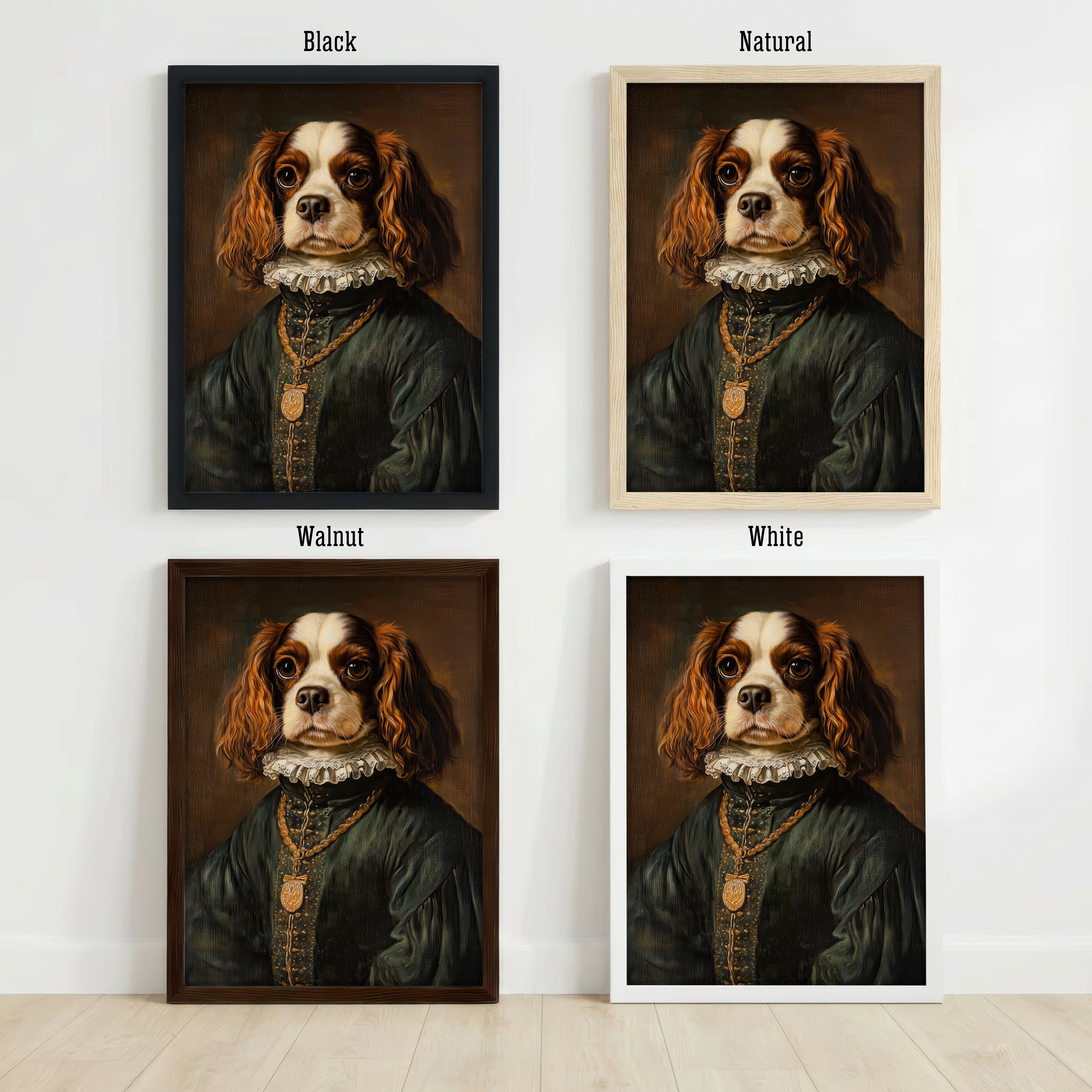 Cavalier Spaniel Gentleman Art Print