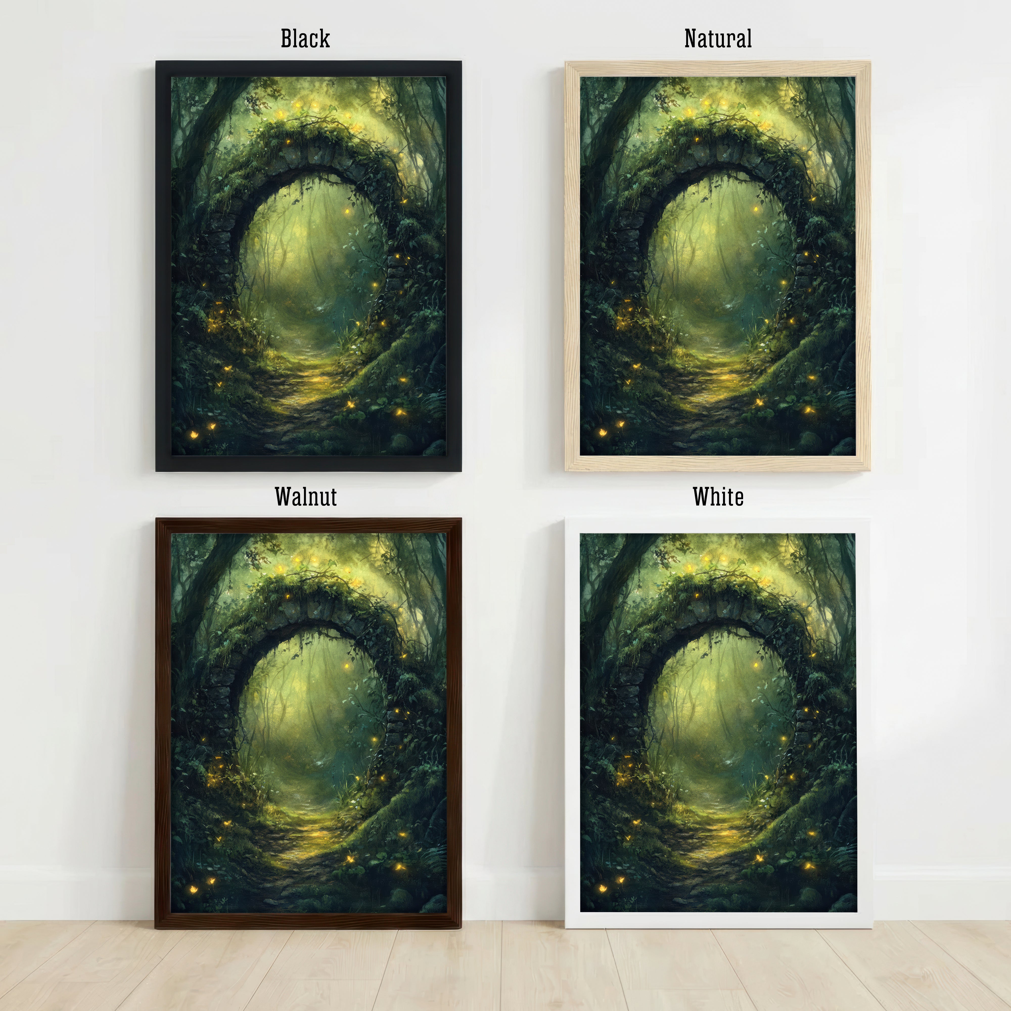 Enchanted Forest Path Art Print