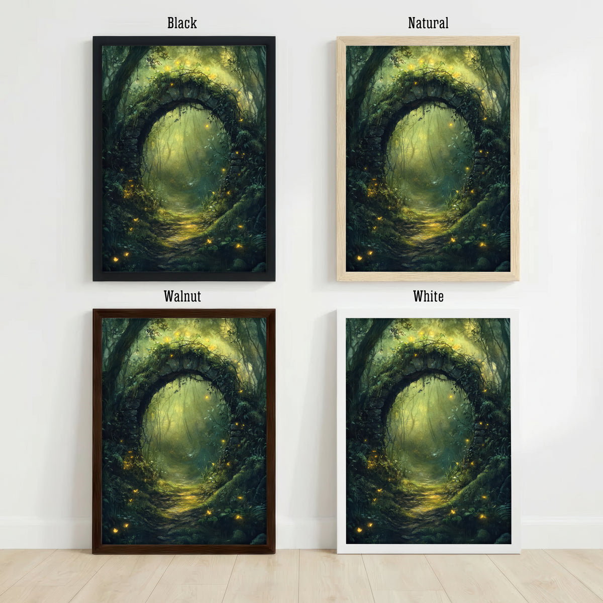 Enchanted Forest Path Art Print