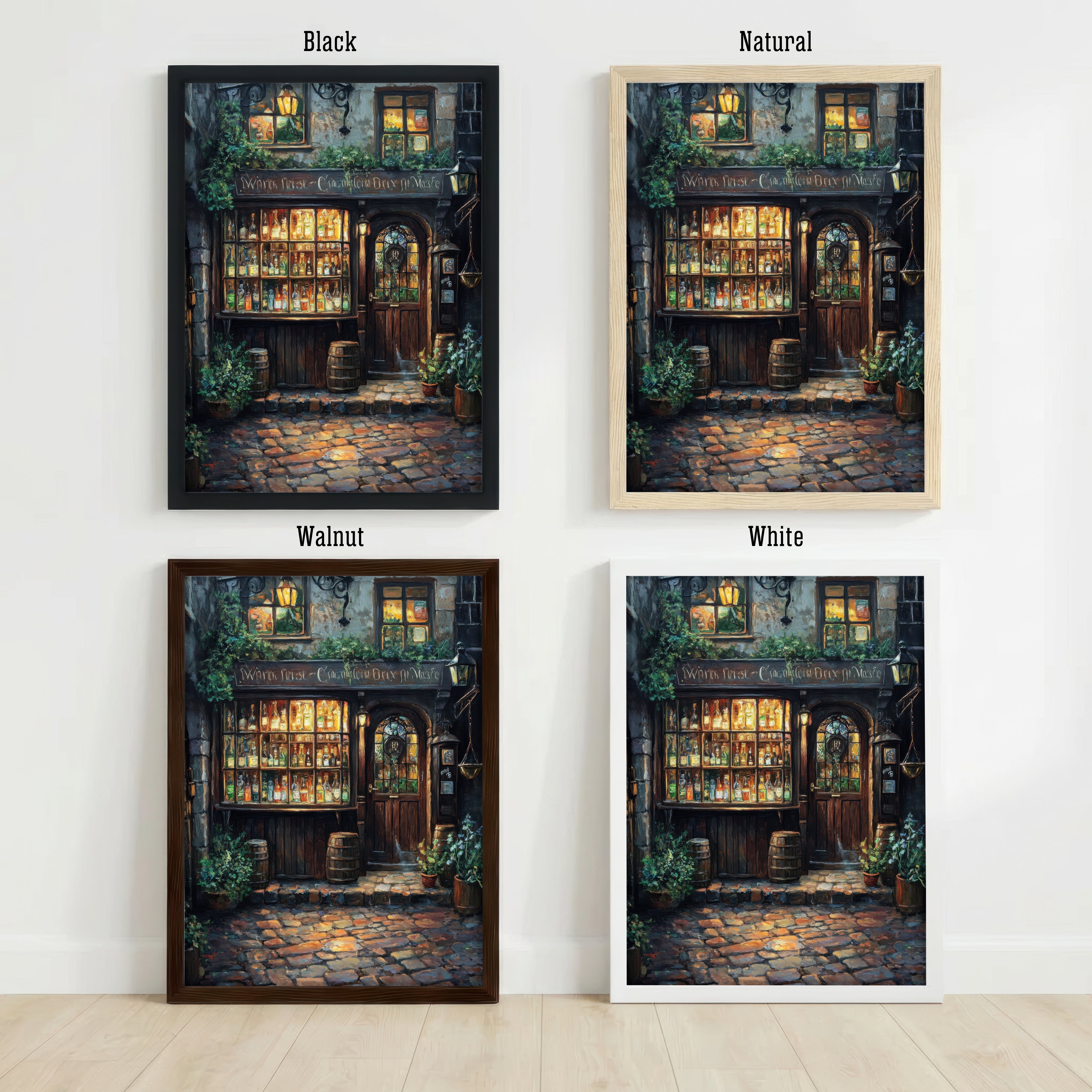 Vintage Pub Facade Art Print