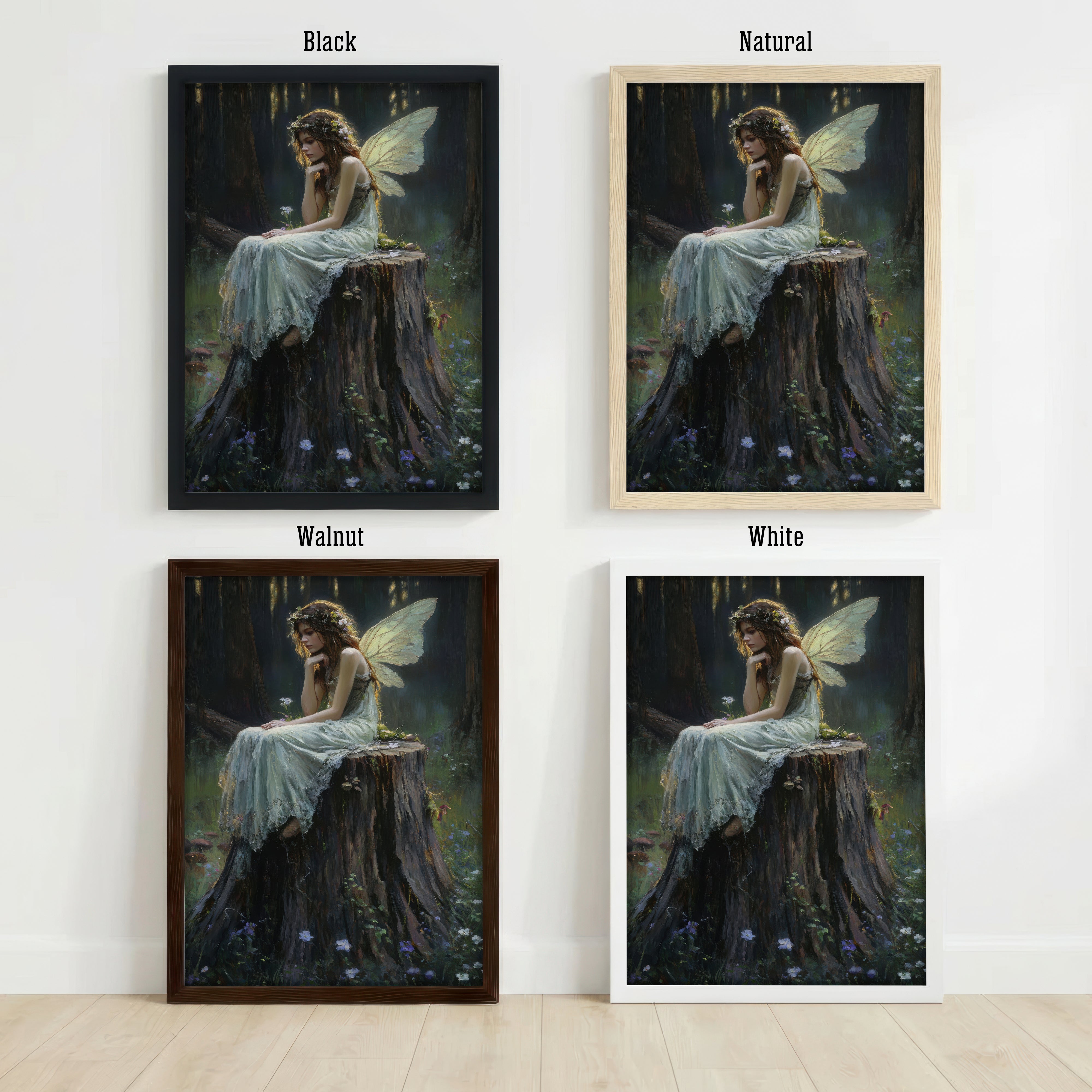 Enchanted Forest Fairy Art Print