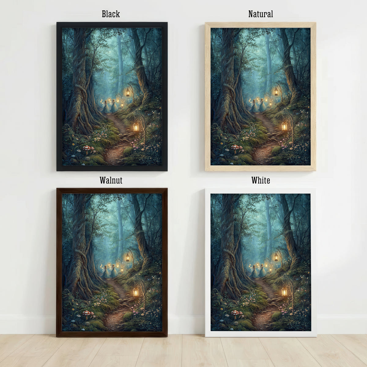 Enchanted Forest Fairy Art Print