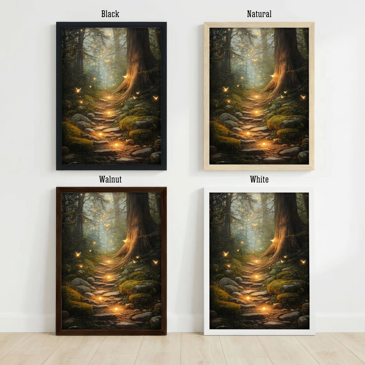 Enchanted Forest Path Art Print