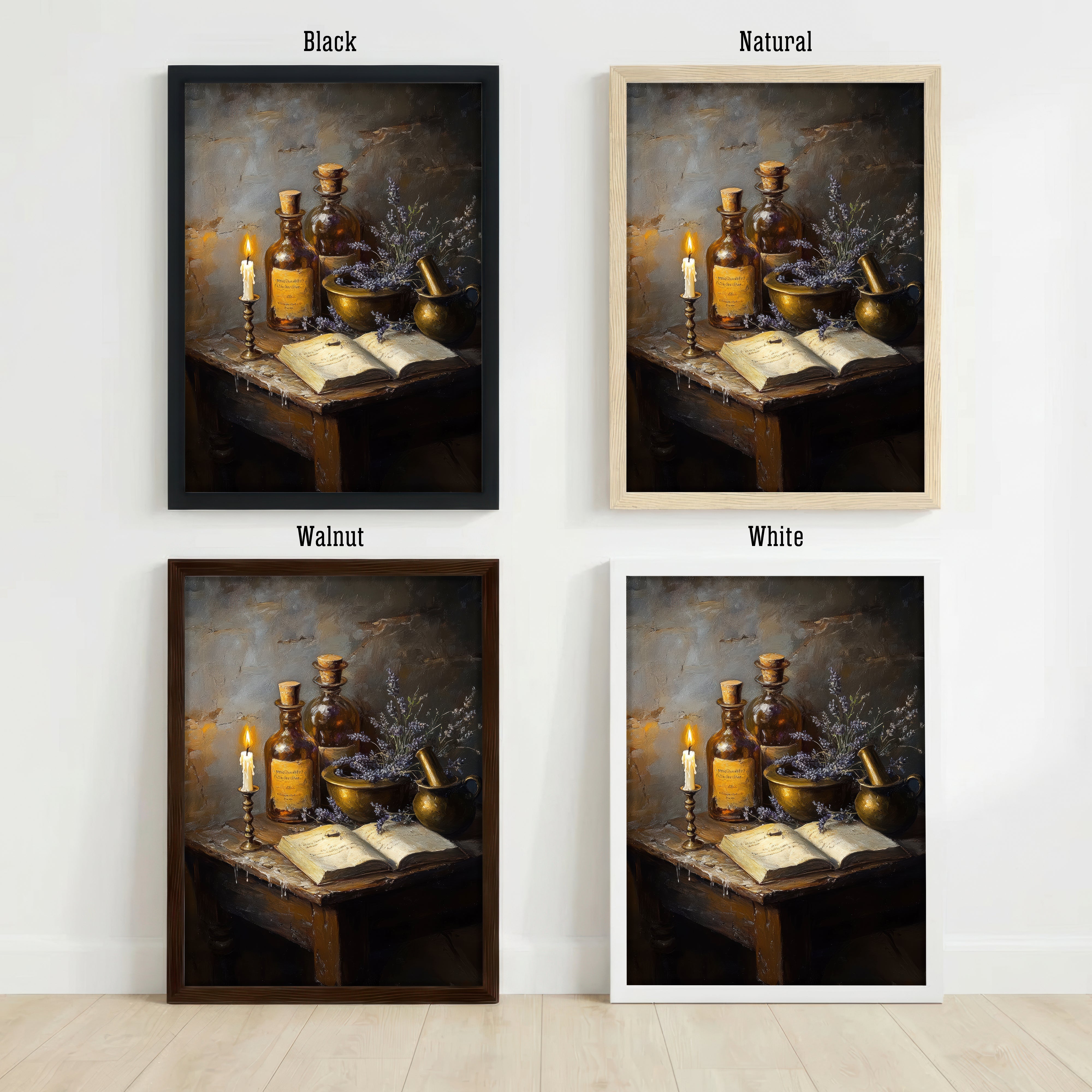 Alchemist Still Life Art Print