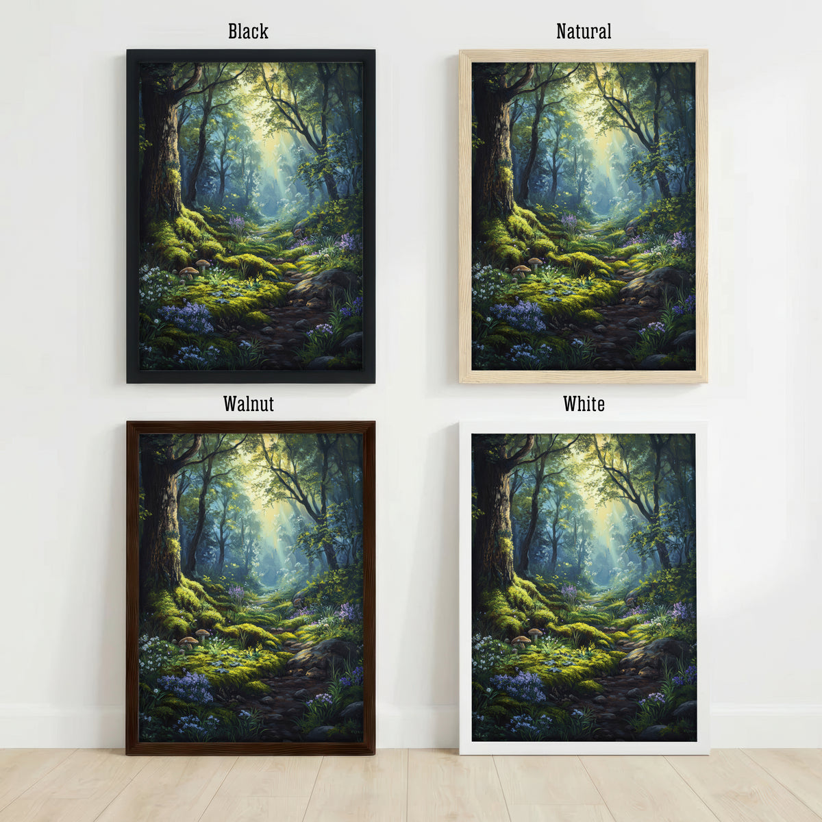 Enchanted Forest Path Art Print