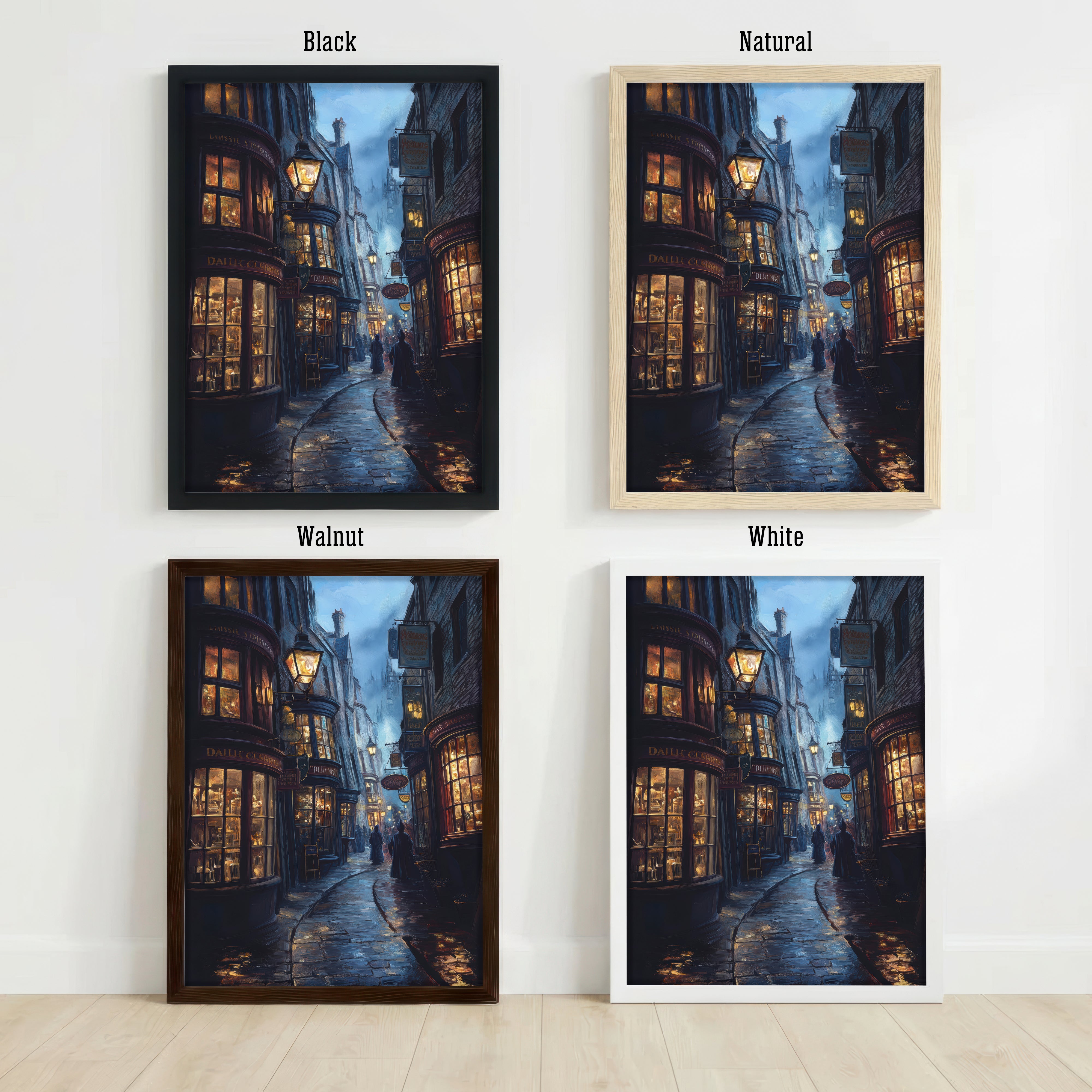 Victorian London Street Art Print