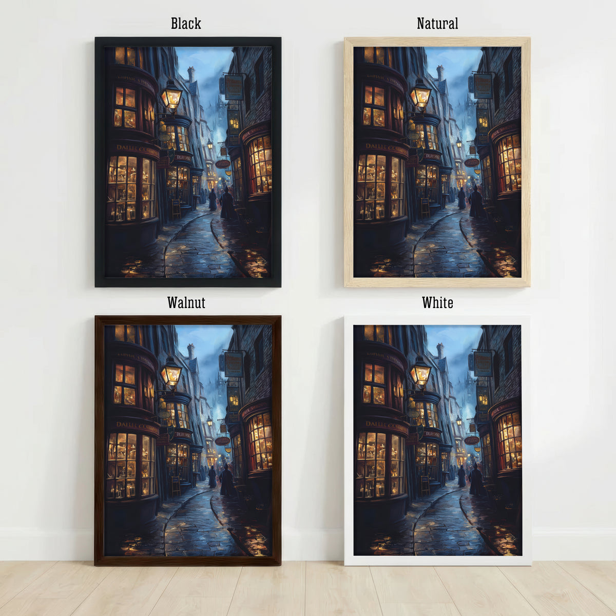 Victorian London Street Art Print