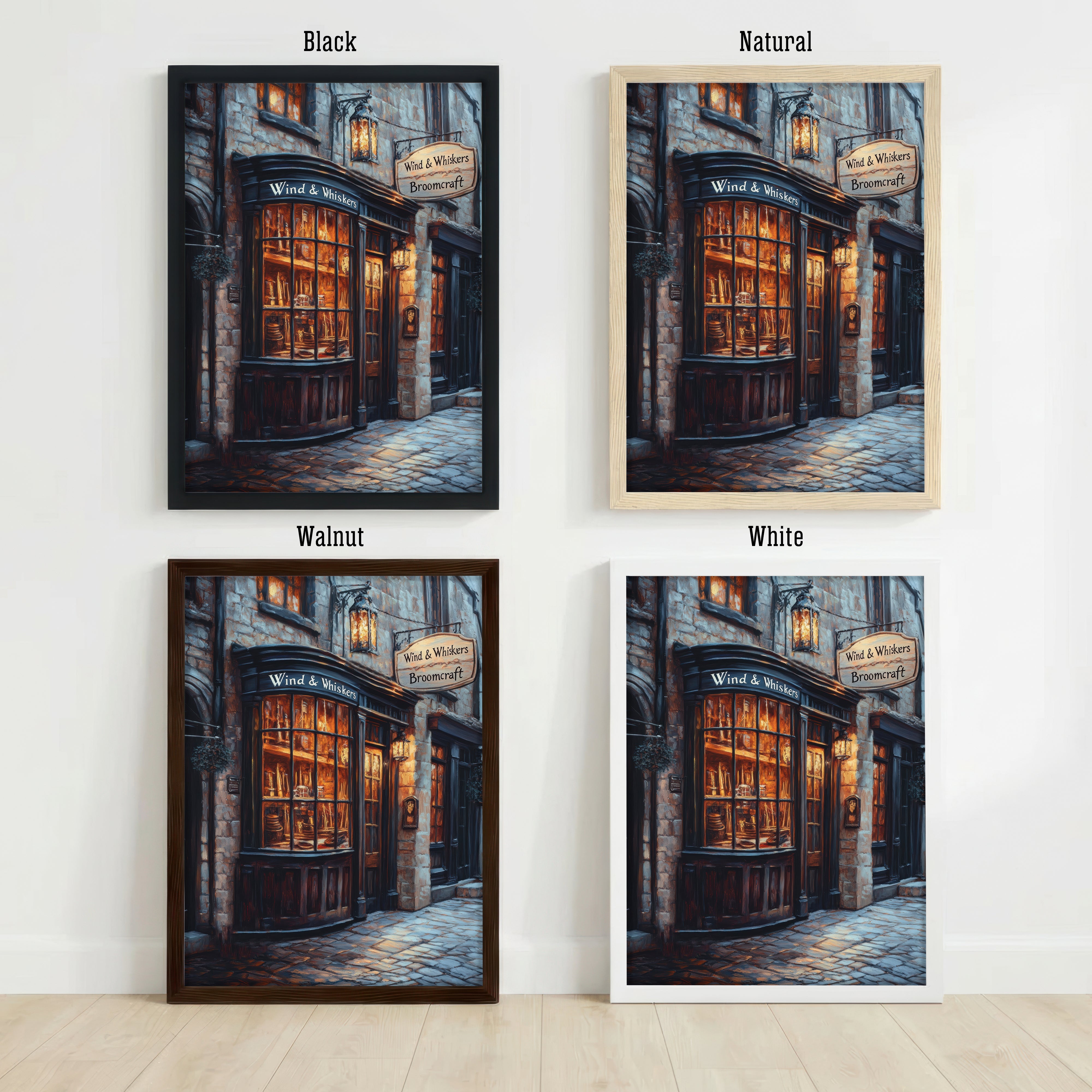 Wind & Whiskers Broomcraft Art Print