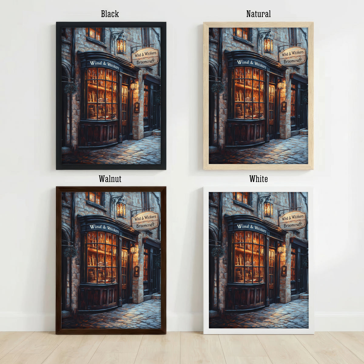 Wind & Whiskers Broomcraft Art Print
