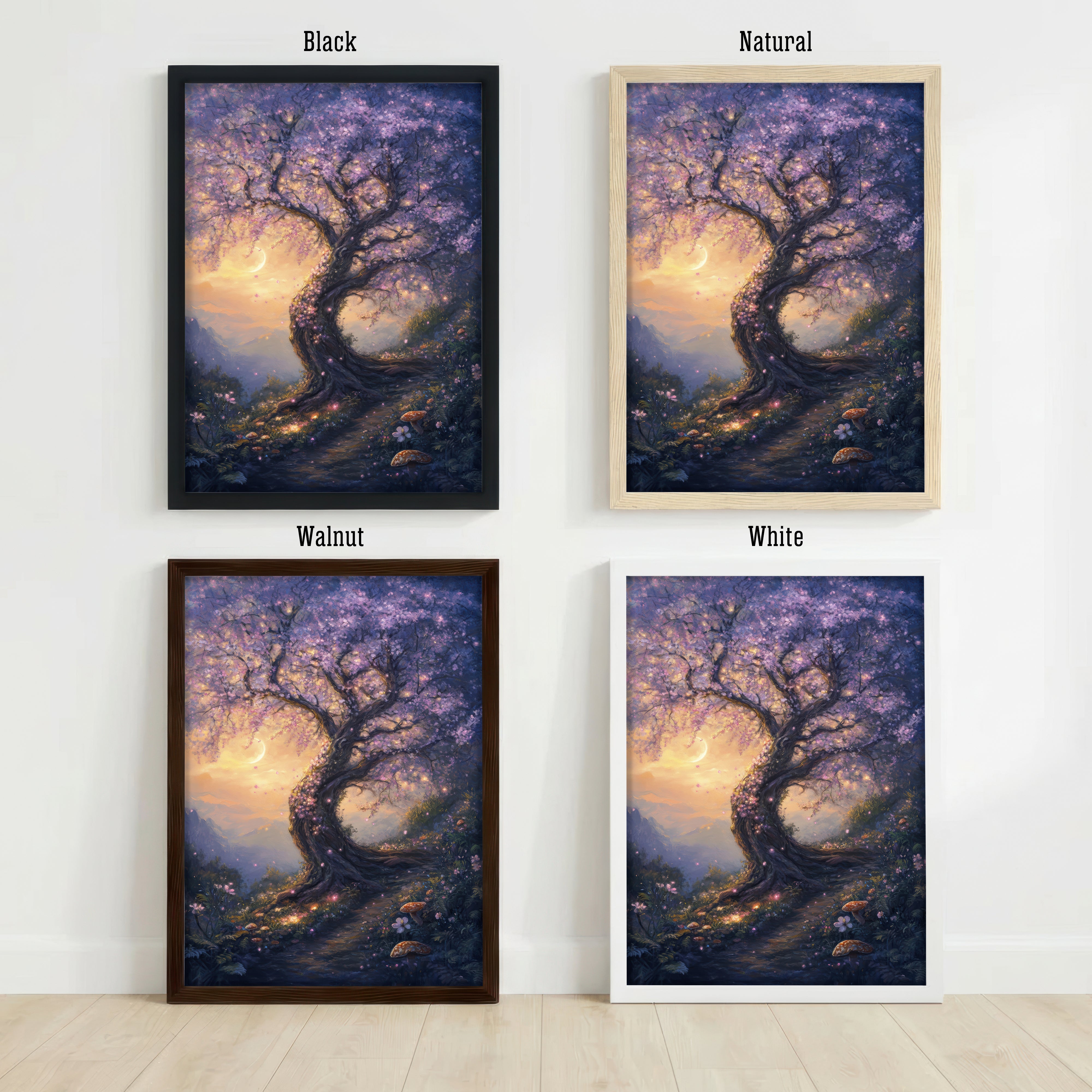 Enchanted Blossom Tree Art Print