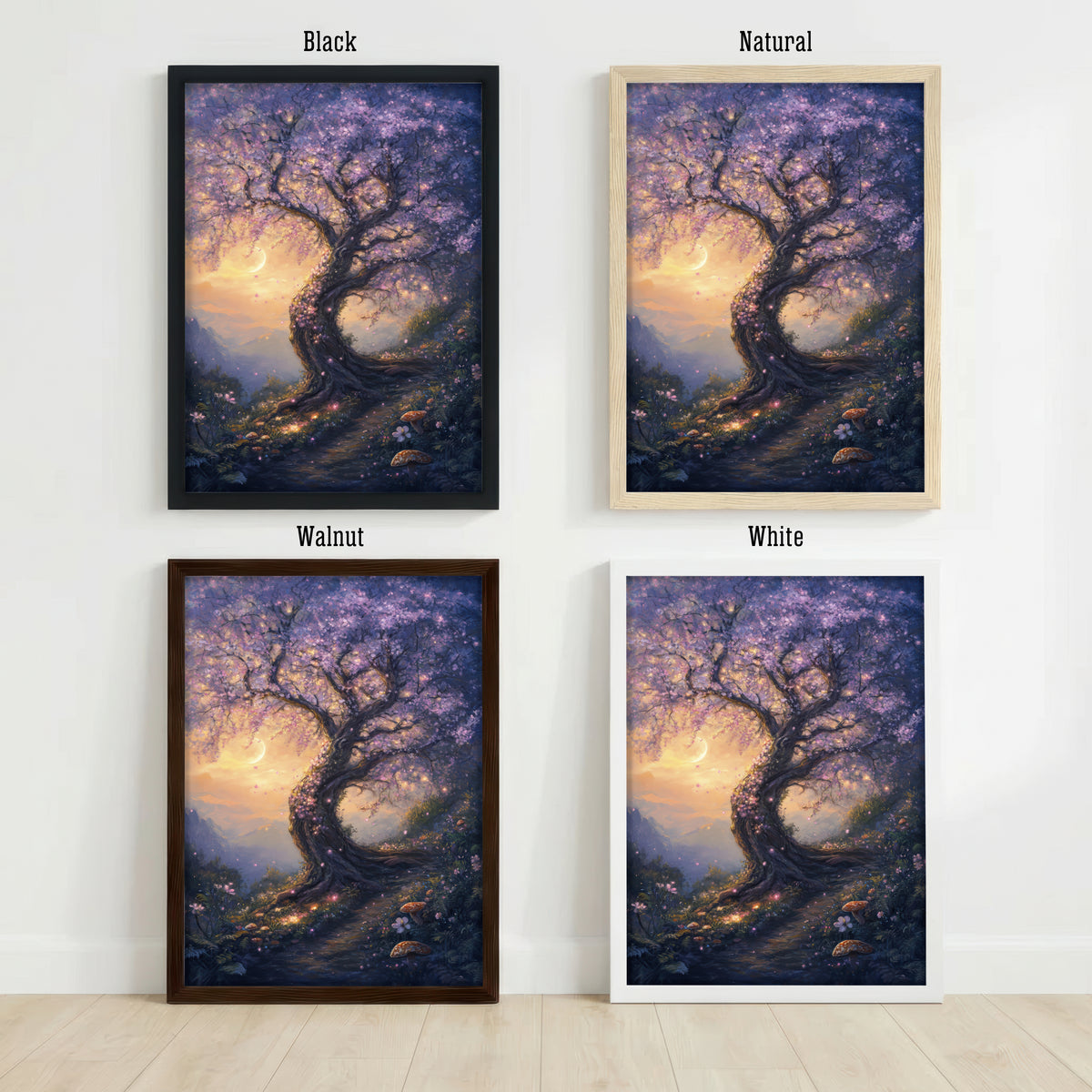 Enchanted Blossom Tree Art Print
