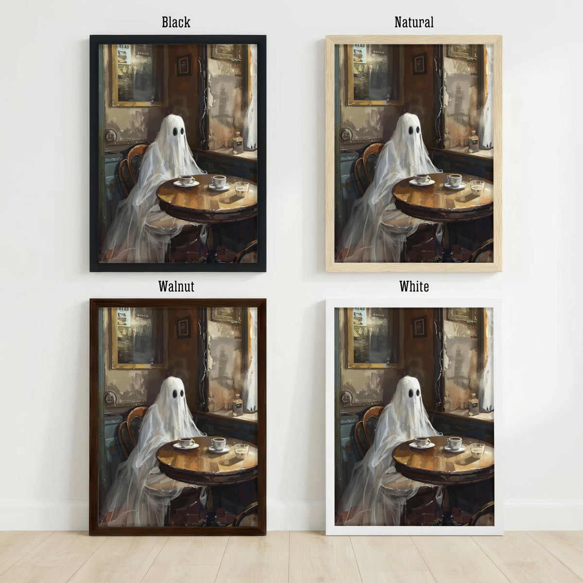 Ghost Tea Party Art Print