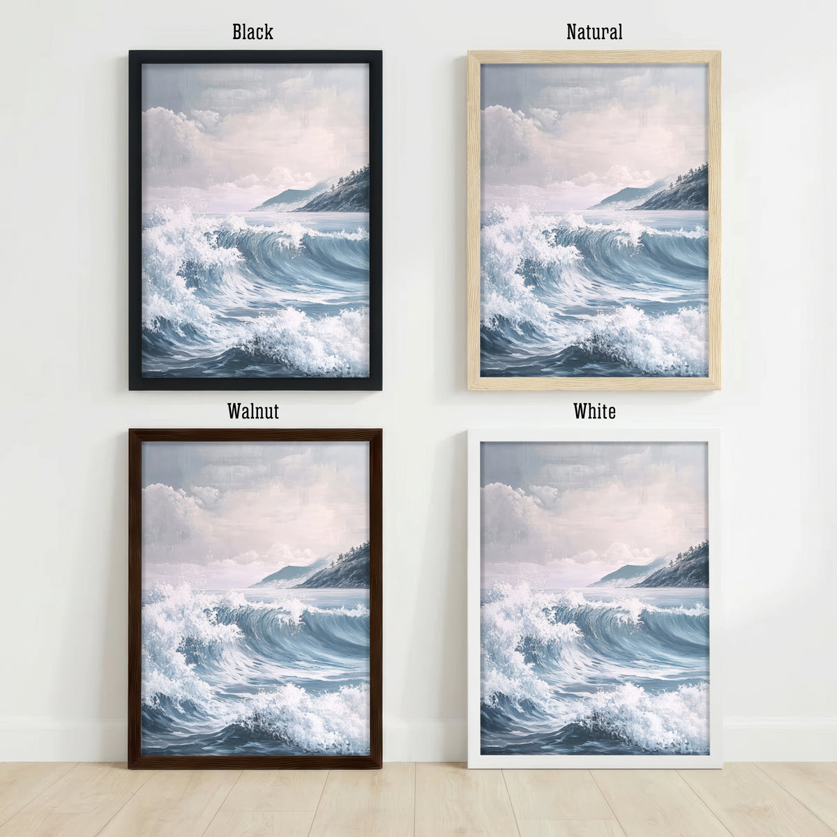 Stormy Ocean Wave Art Print