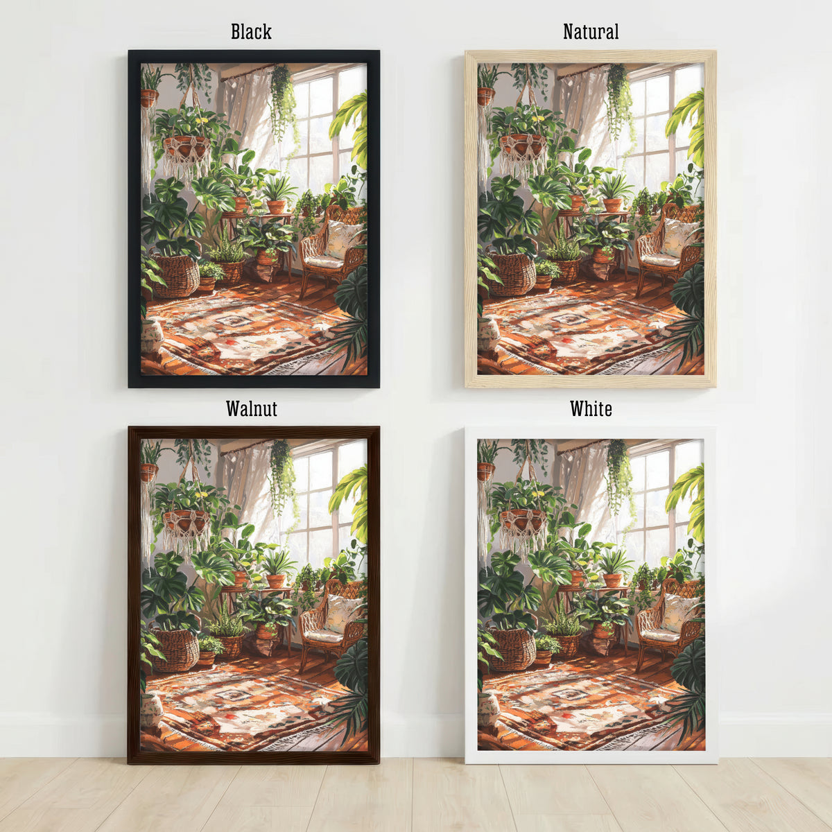Indoor Jungle Botanical Art Print