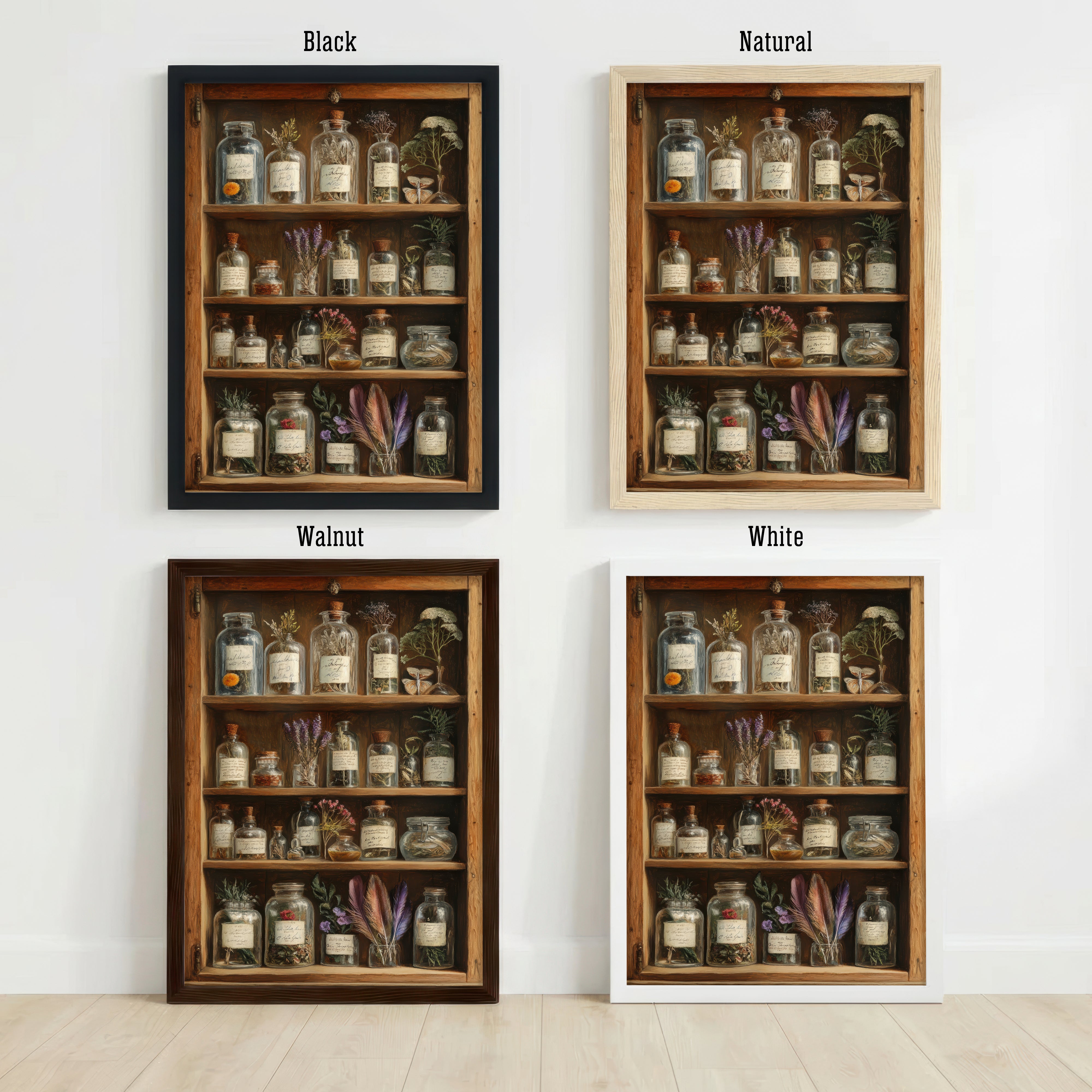 Vintage Apothecary Botanical Art Print