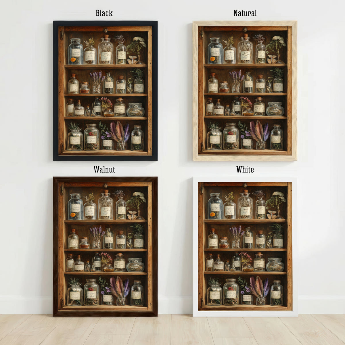 Vintage Apothecary Botanical Art Print