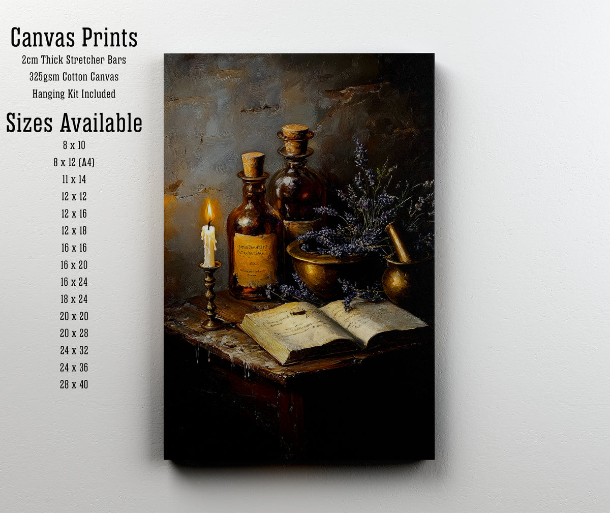 Alchemist Still Life Art Print