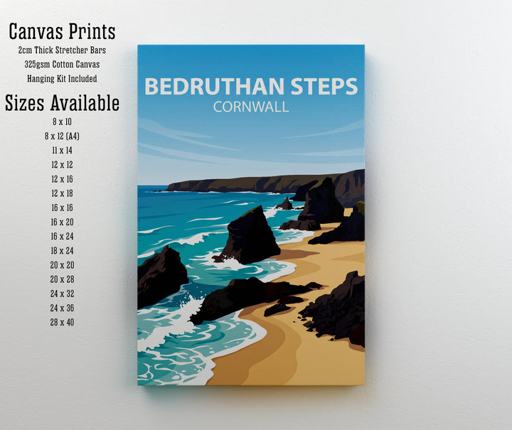 Bedruthan Steps Cornwall