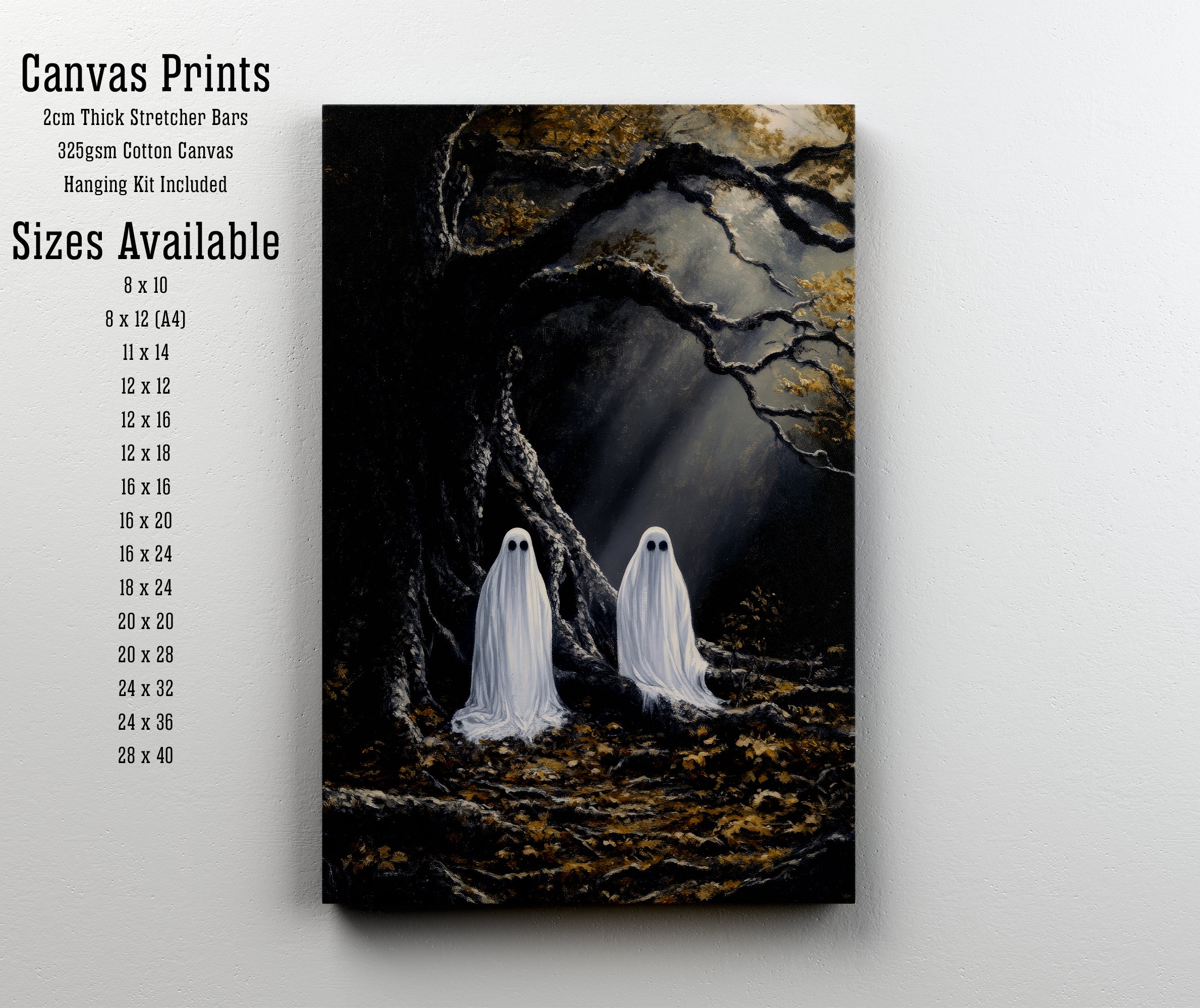 Ghosts Under an Ancient Tree Art Print