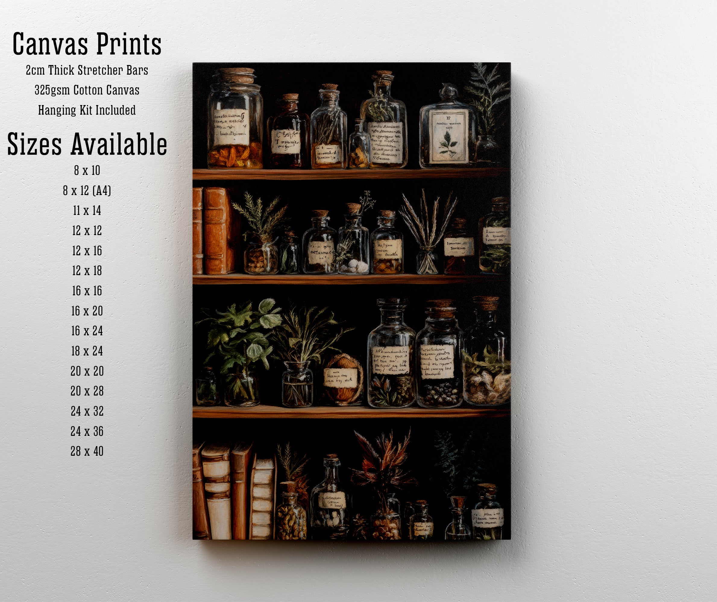 Vintage Apothecary Bottles Art Print
