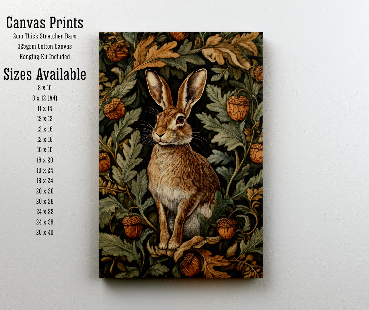 Woodland Hare Art Print