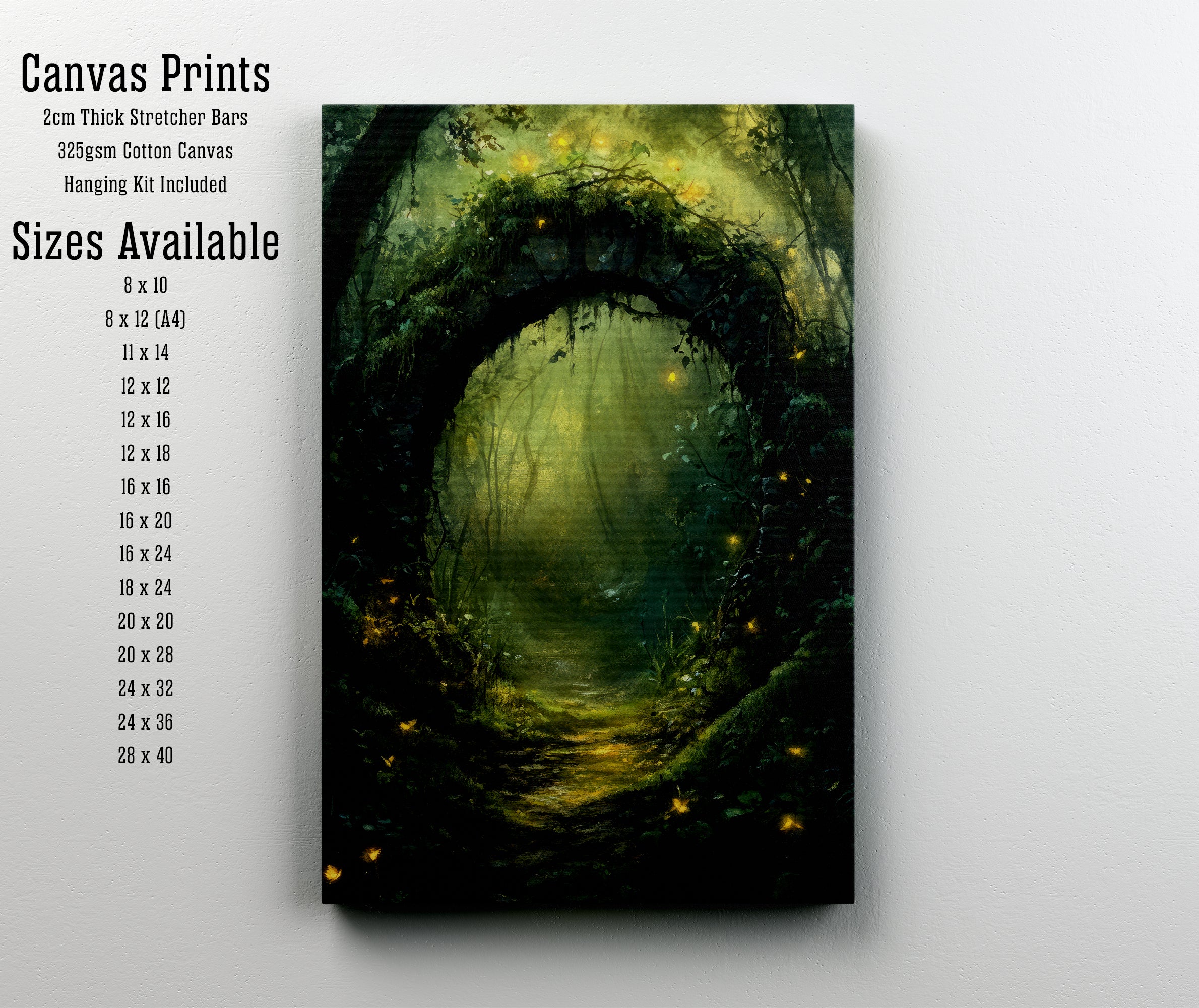 Enchanted Forest Path Art Print