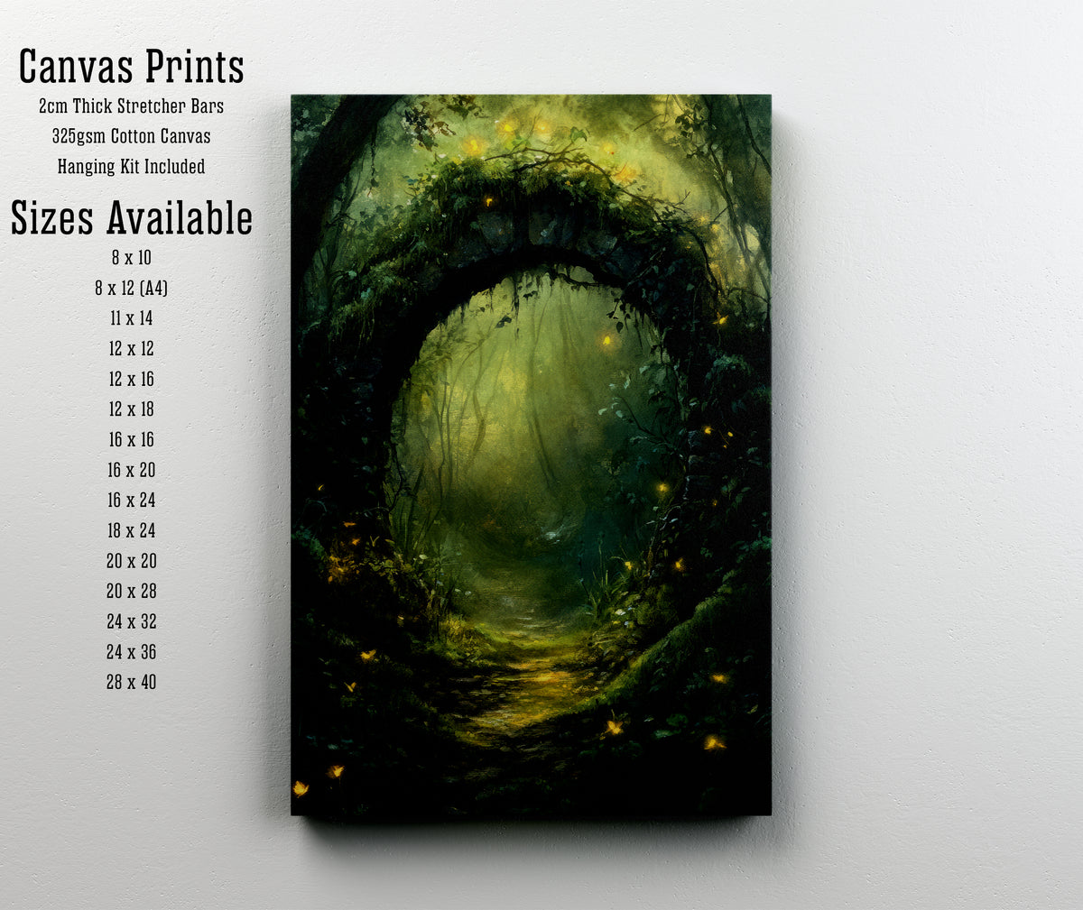 Enchanted Forest Path Art Print