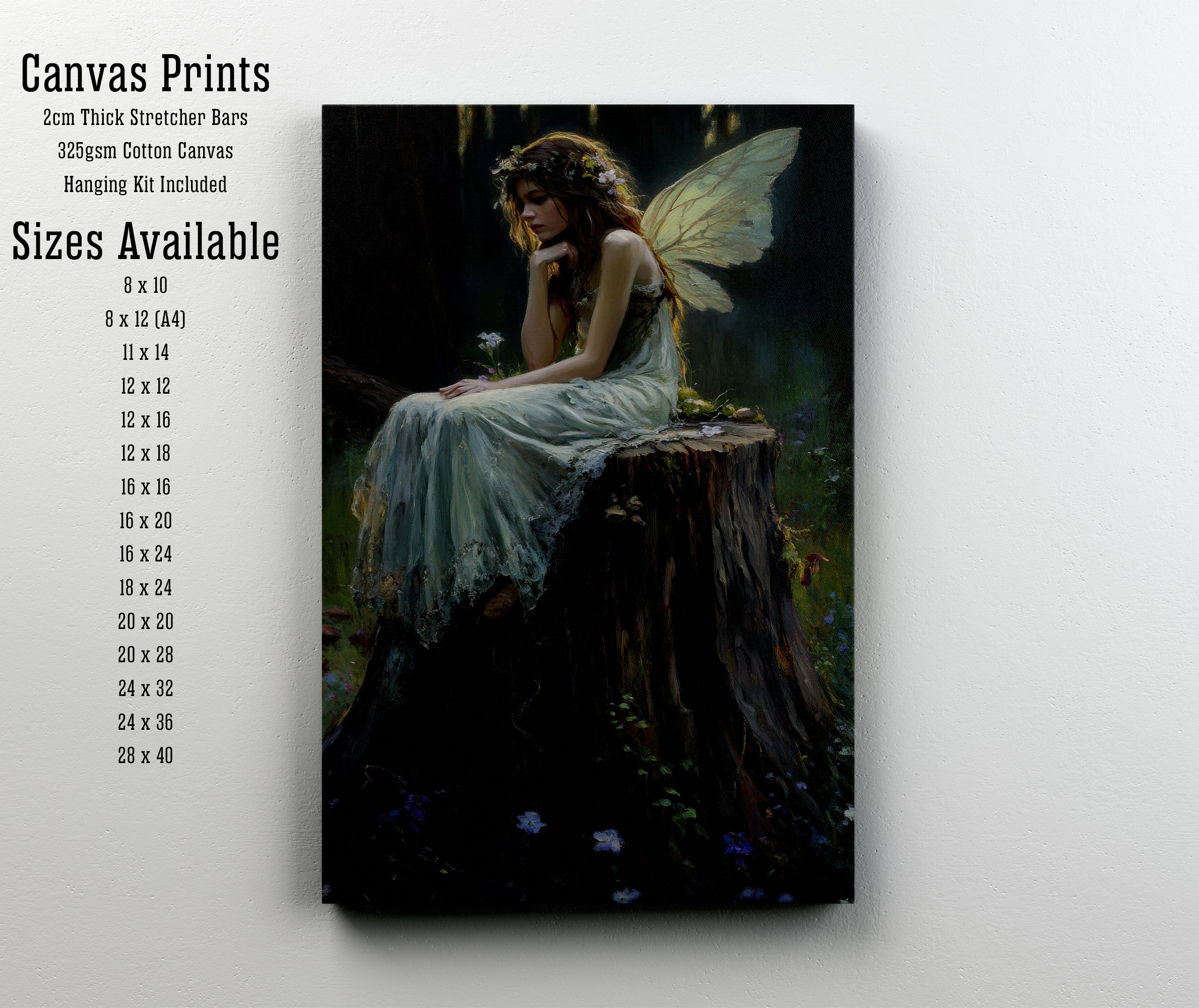 Enchanted Forest Fairy Art Print