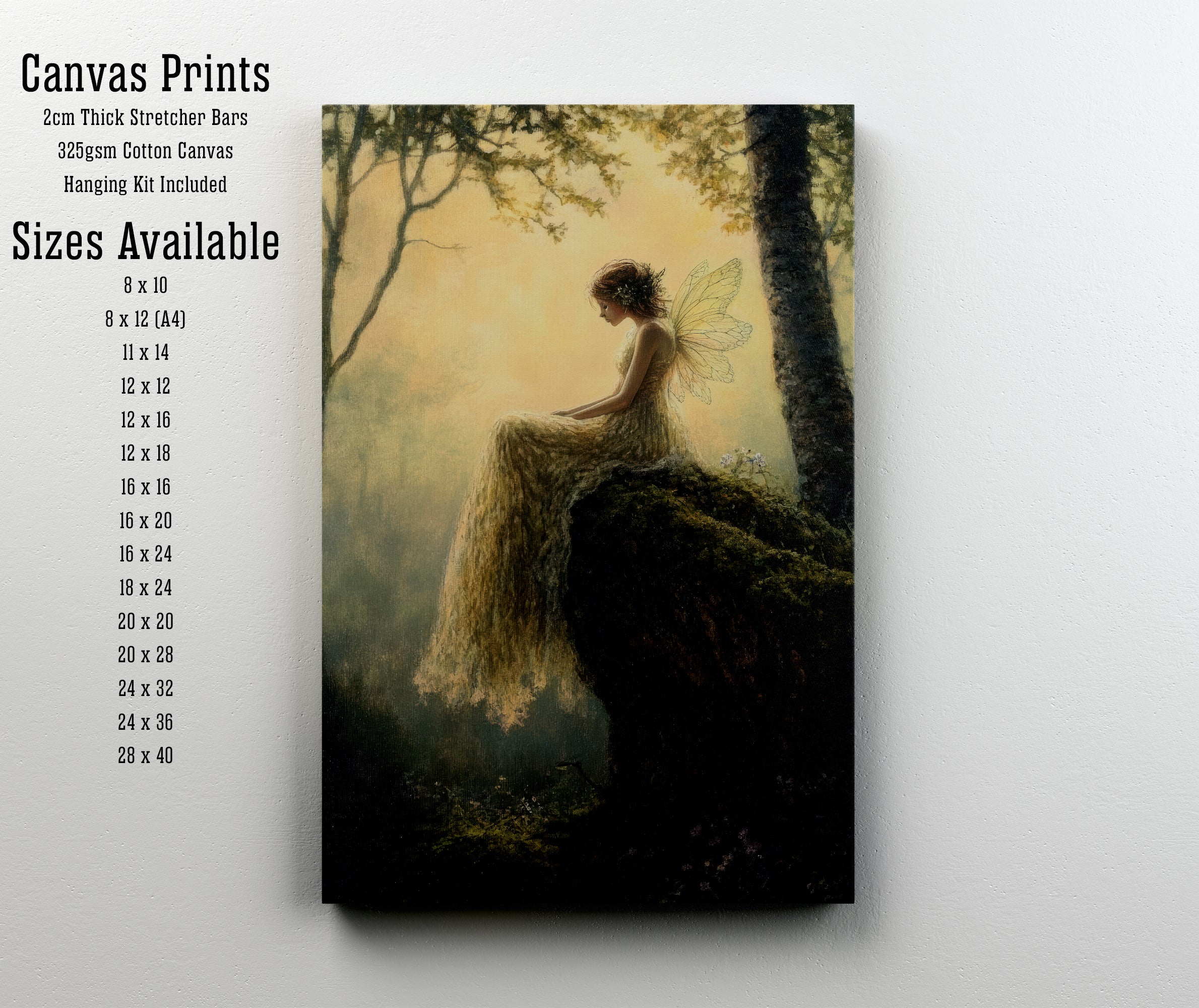 Woodland Fairy Fantasy Art Print