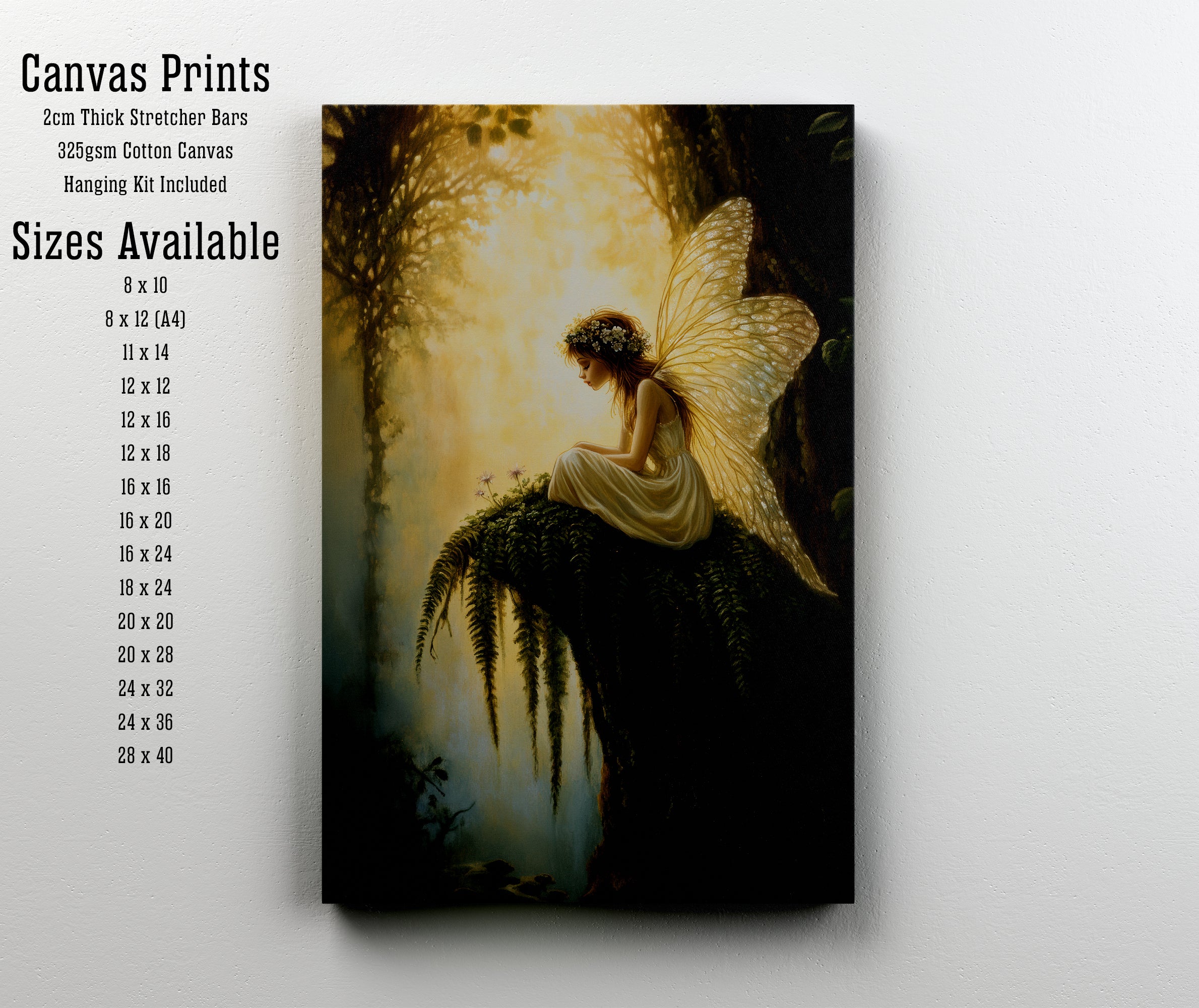 Forest Fairy Fantasy Art Print