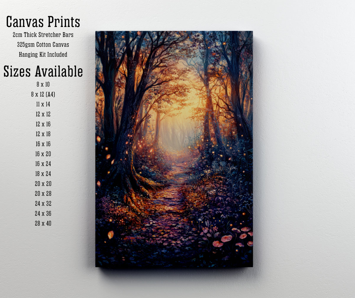 Enchanted Forest Path Art Print