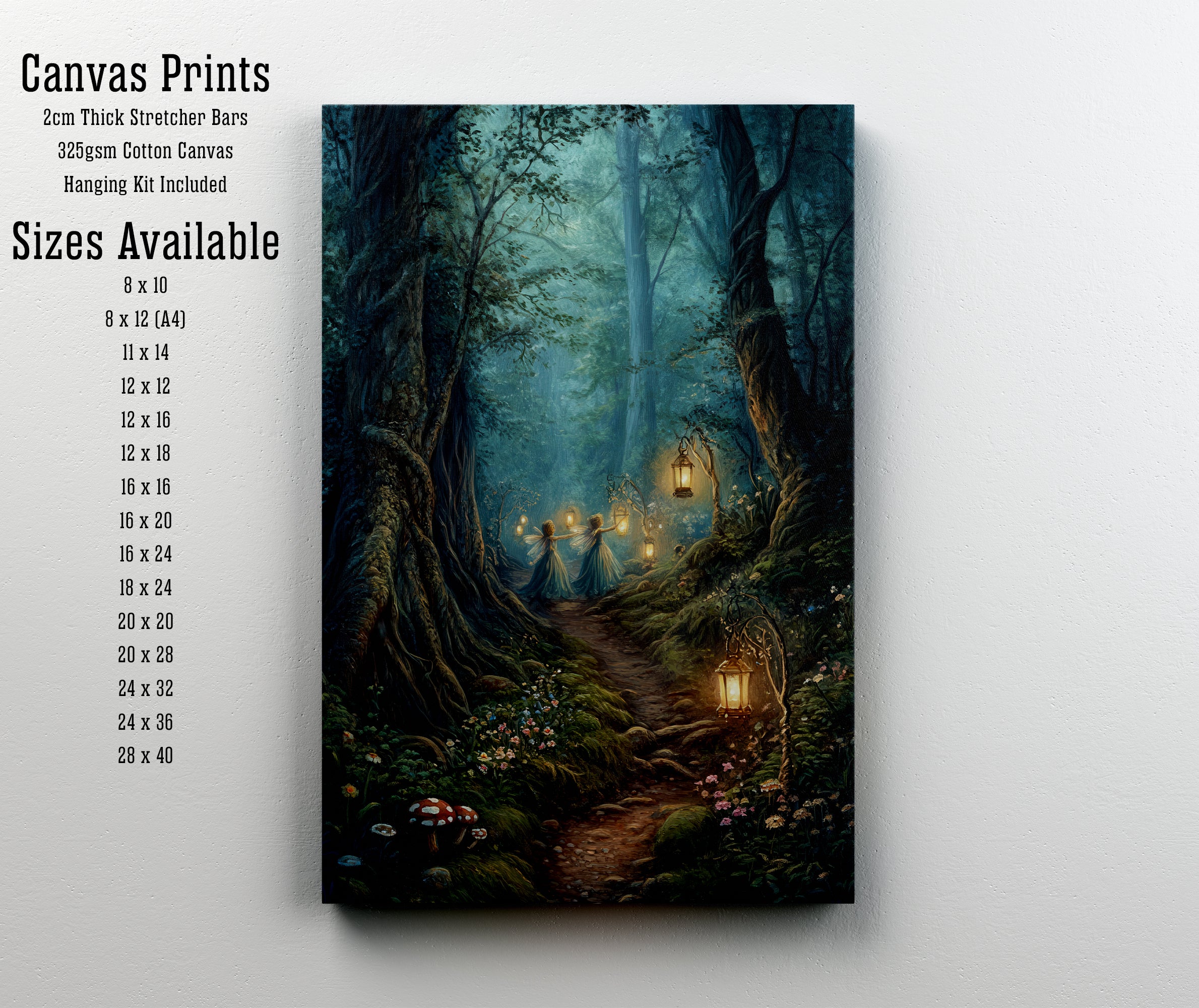 Enchanted Forest Fairy Art Print