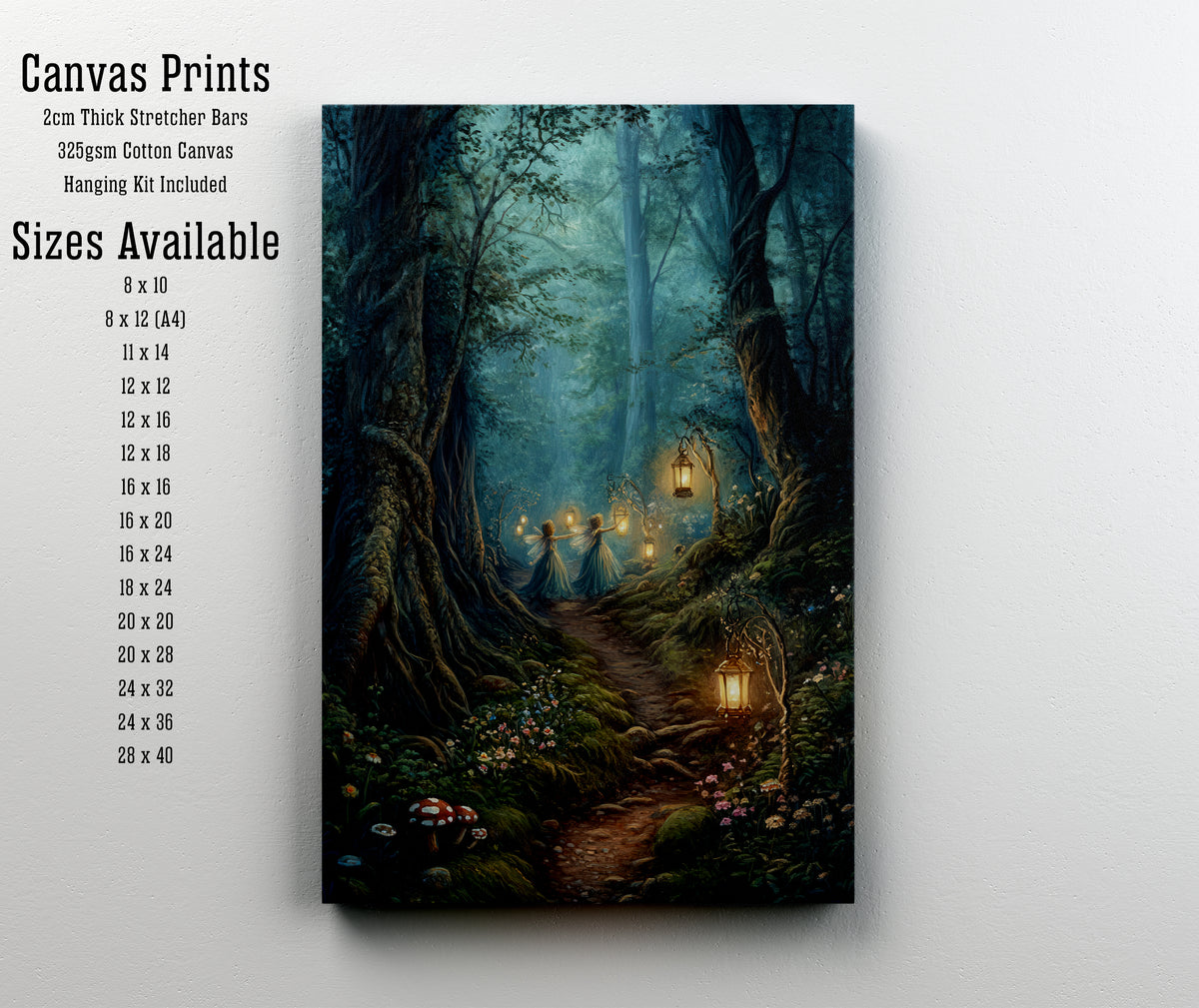 Enchanted Forest Fairy Art Print