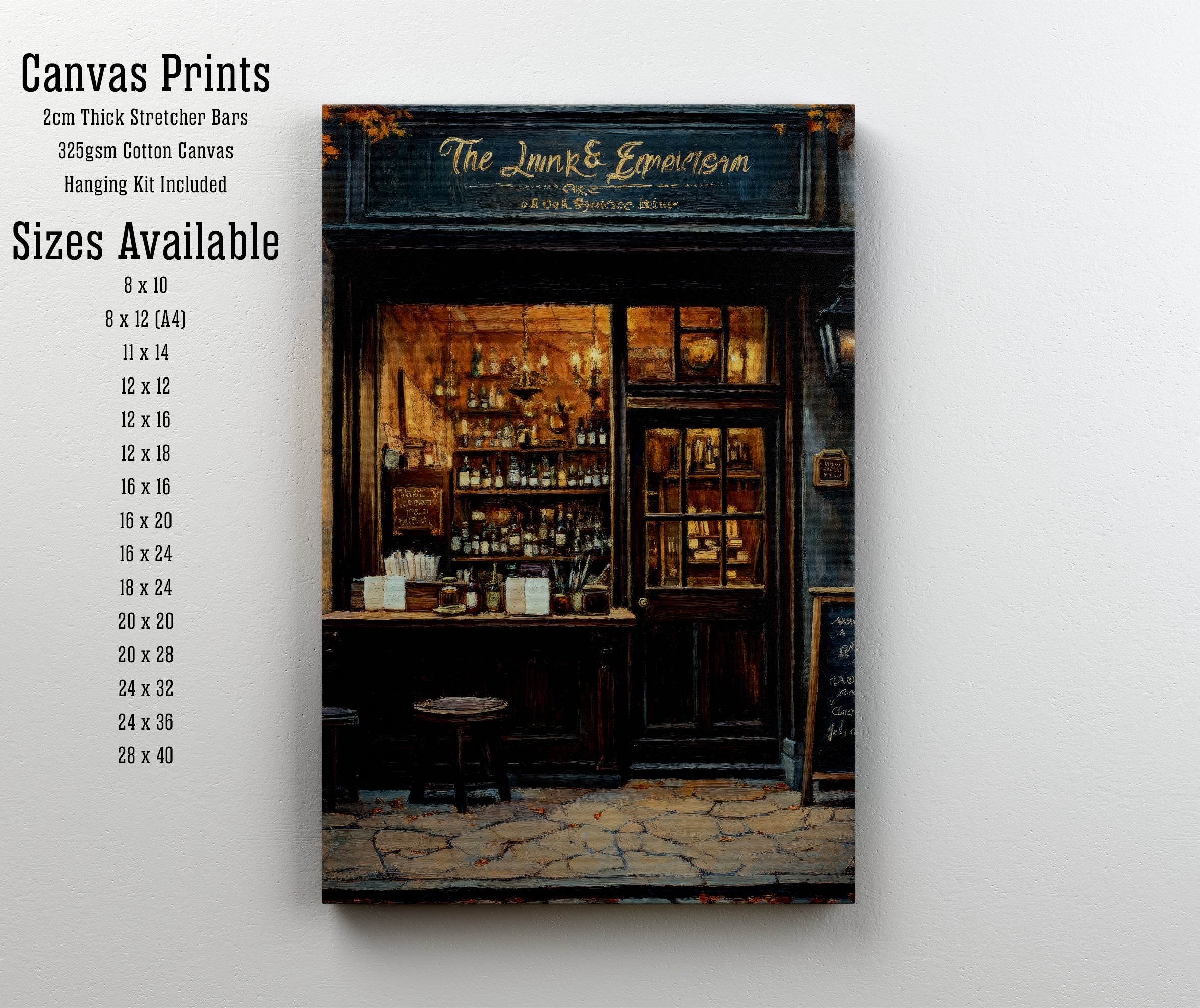 Vintage Inn & Emporium Art Print