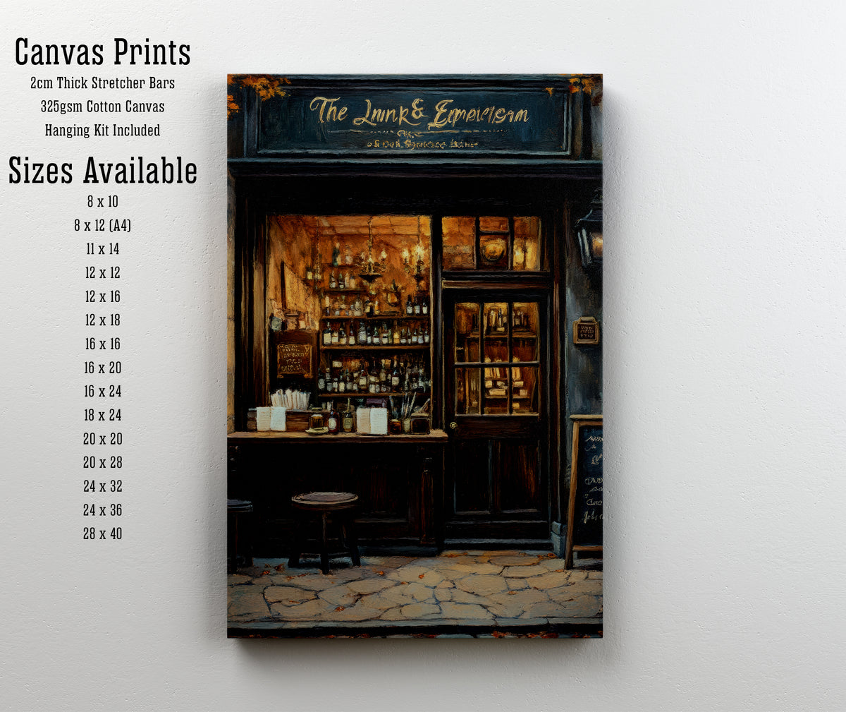 Vintage Inn & Emporium Art Print